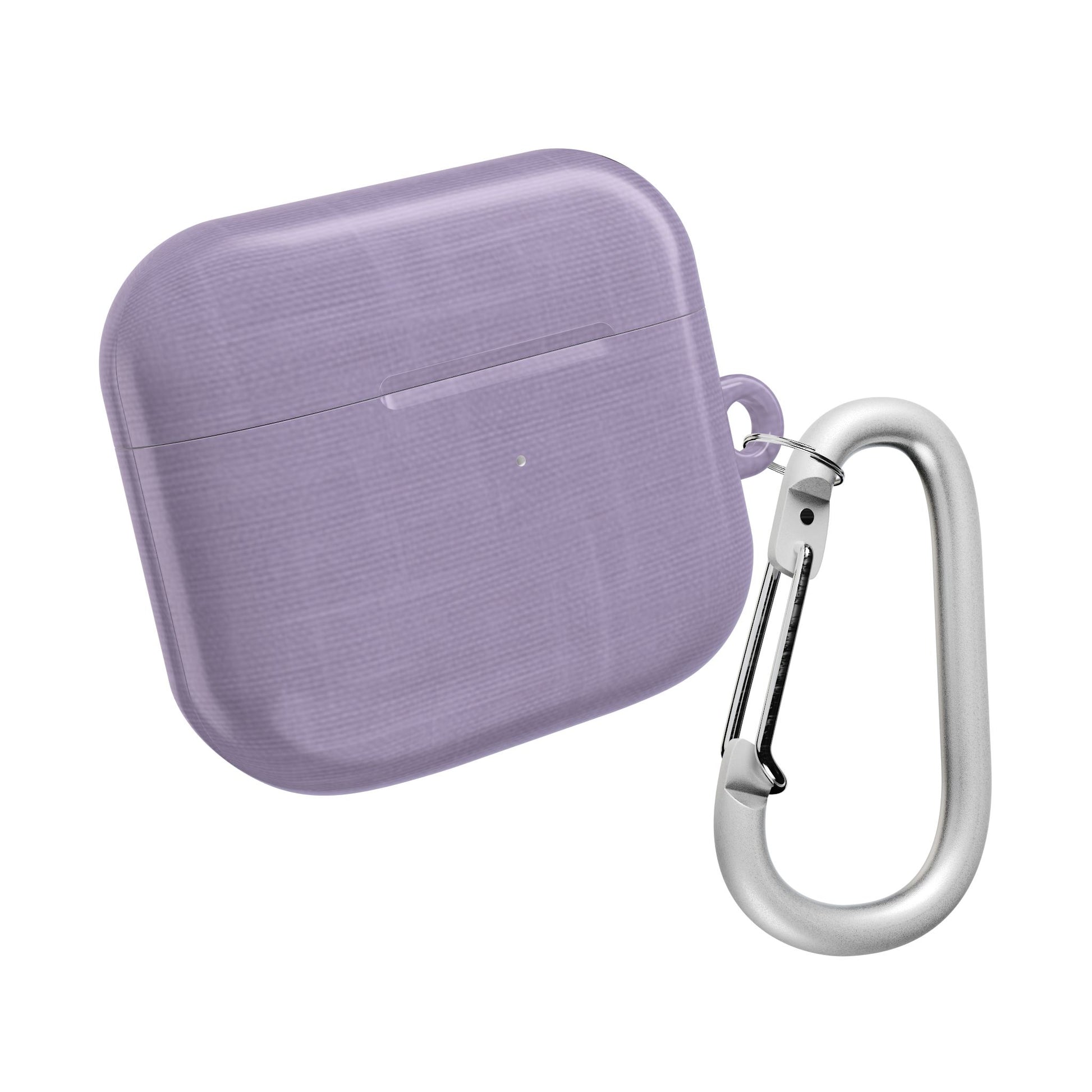 Lavender Linen AirPods Case - Minimalist Cover for Gen 1, 2, 3, Pro Gen 1 & 2