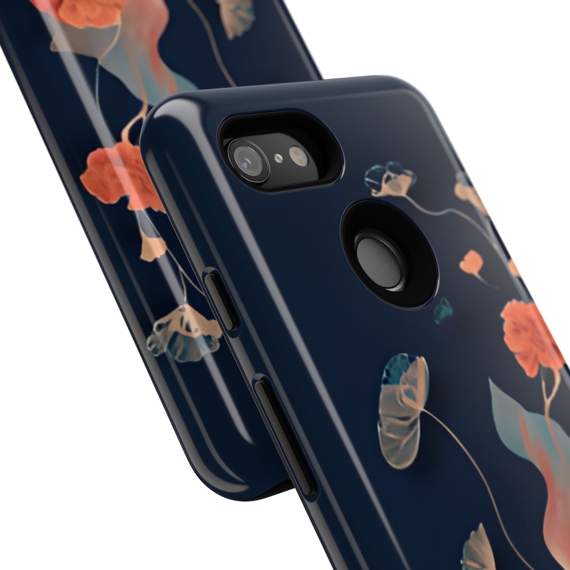 Lotus Reverie - Elegant Artistic Floral Google Pixel 3 Tough Phone Case - Painterly Lotus Blossom Design