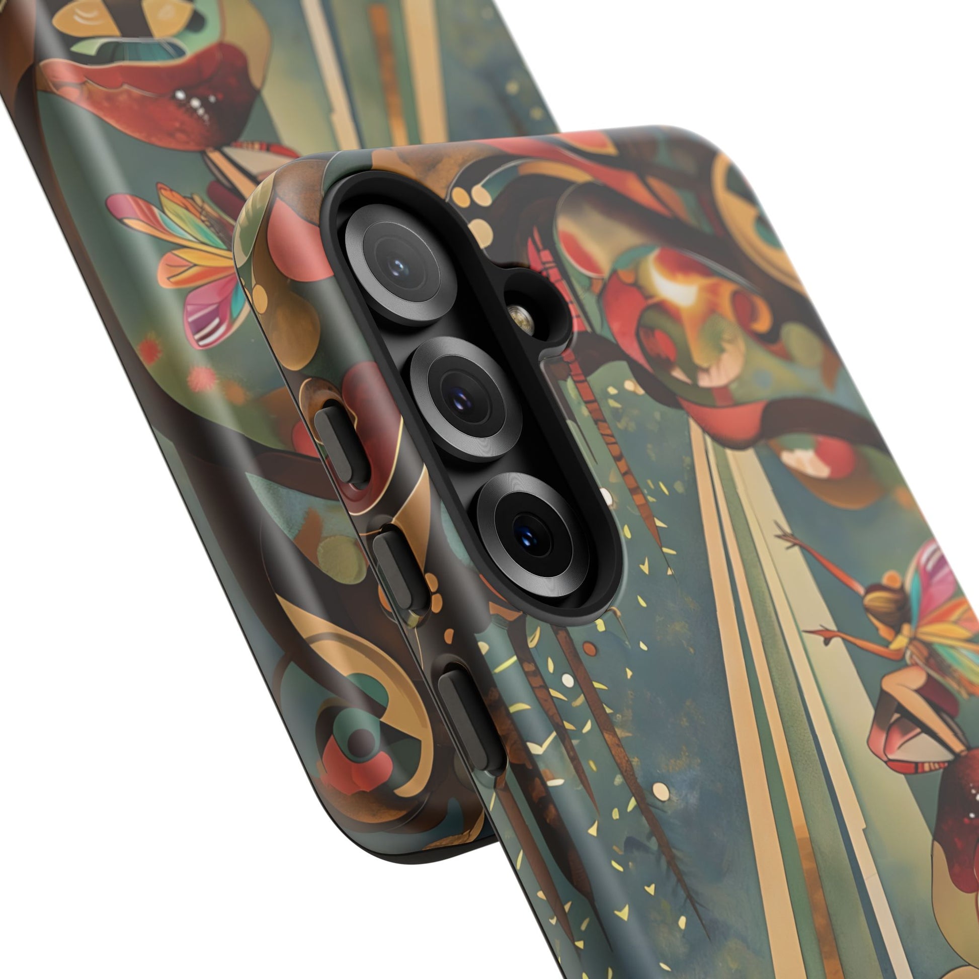 Enchanted Orchard Samsung Galaxy S25 Plus Tough Case - Artistic Fairy Tale Phone Cover - Elegant Protective Fantasy Art Accessory