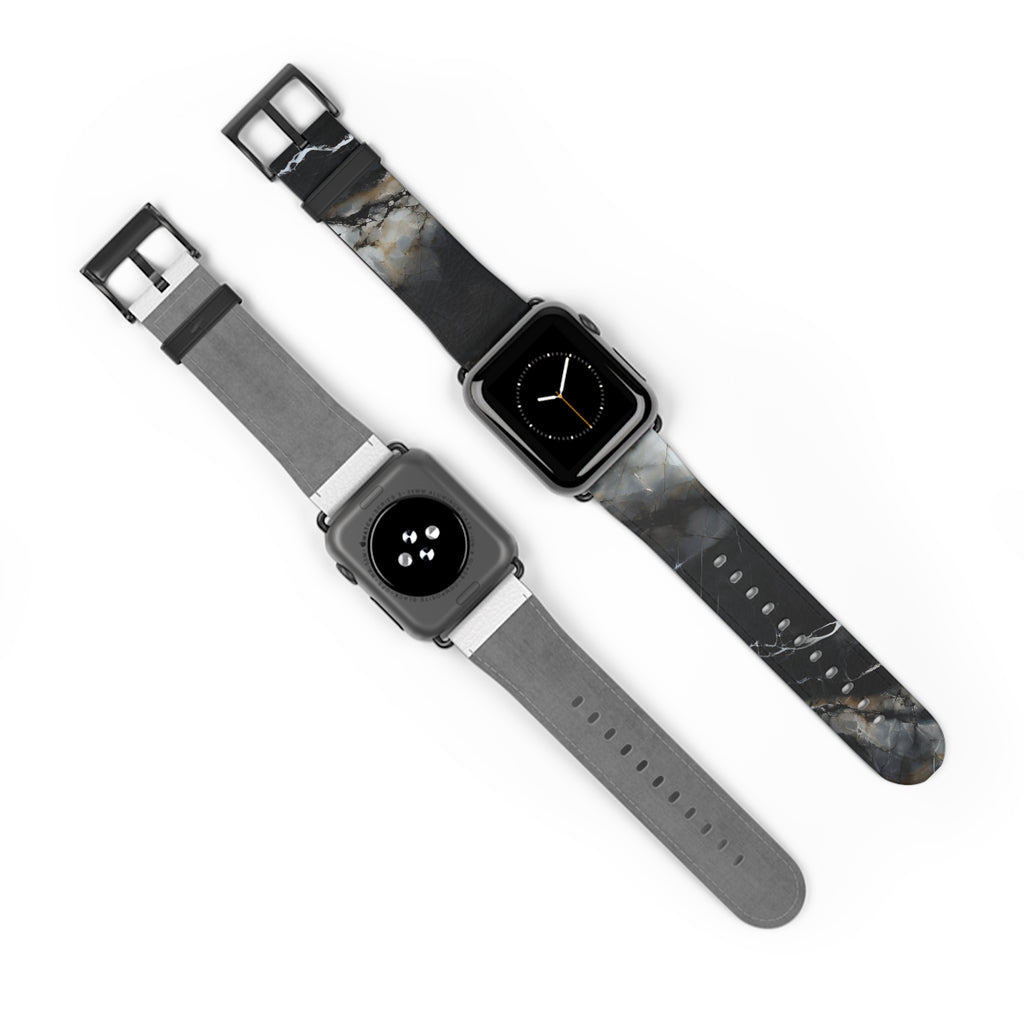 Obsidian Vein Apple Watch Band Strap - Timeless Design for your Timepiece