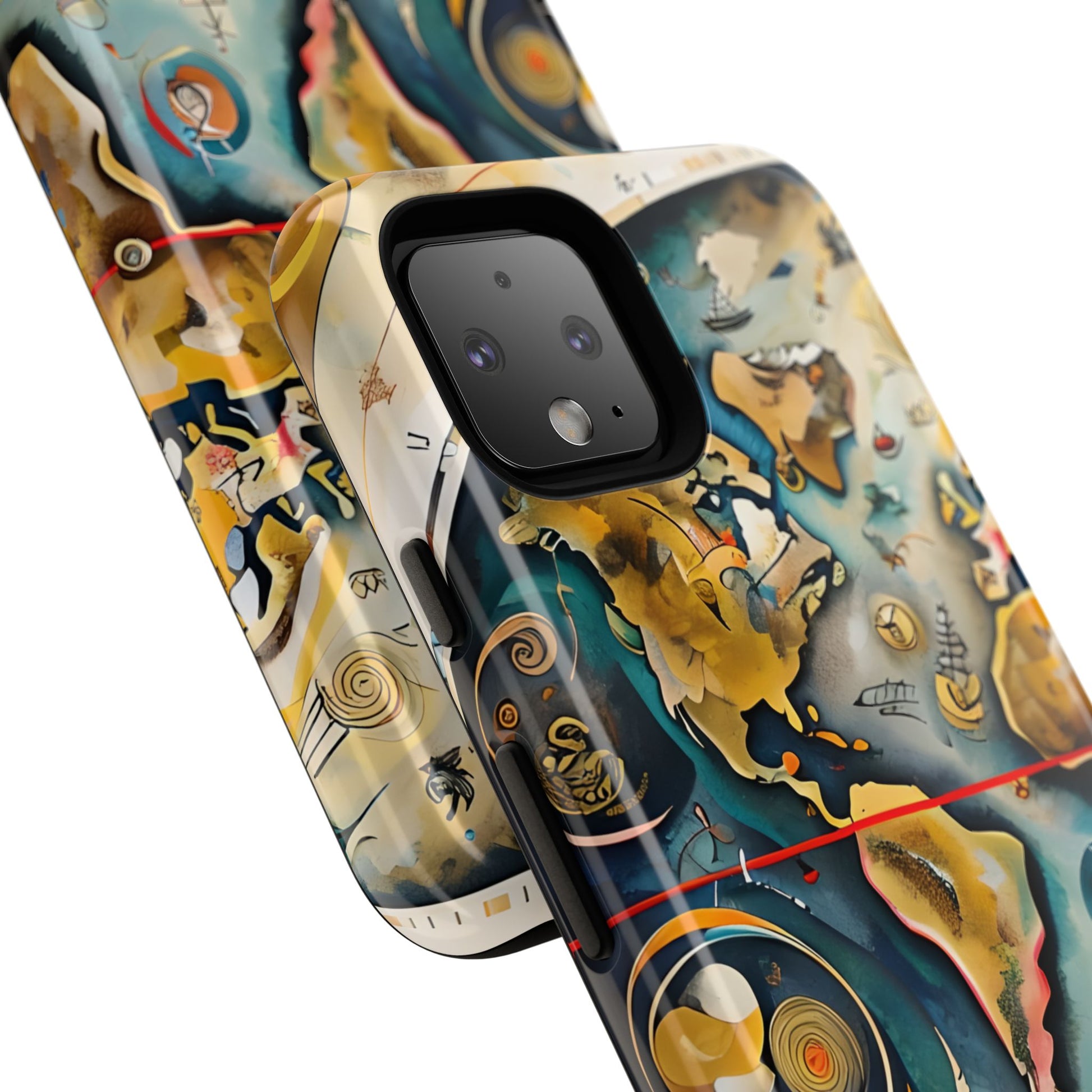 Celestial Map Google Pixel 4 Tough Case - Antique Star Chart Phone Cover