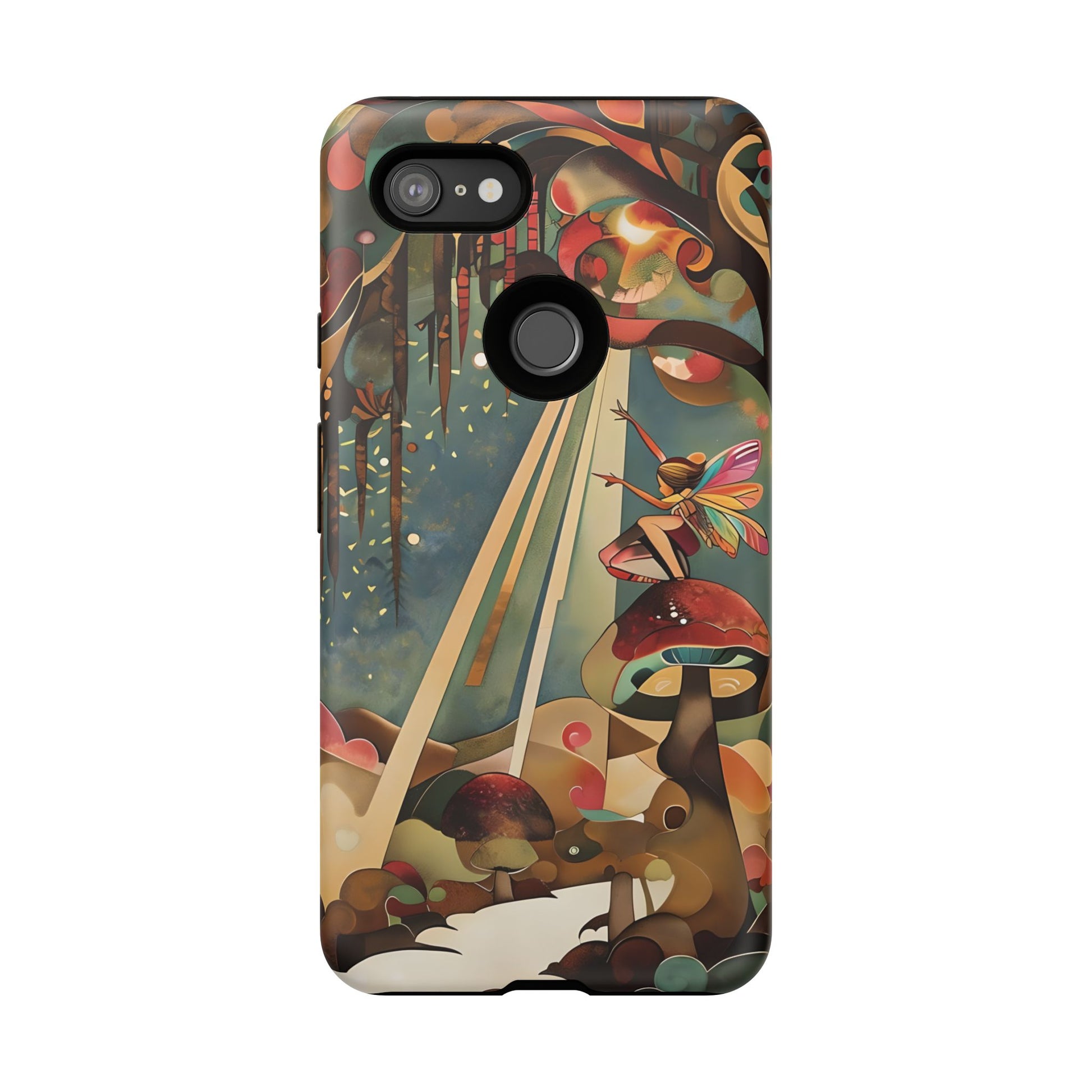 Enchanted Orchard Google Pixel 3XL Tough Case - Artistic Fairy Tale Phone Cover - Elegant Protective Fantasy Art Accessory