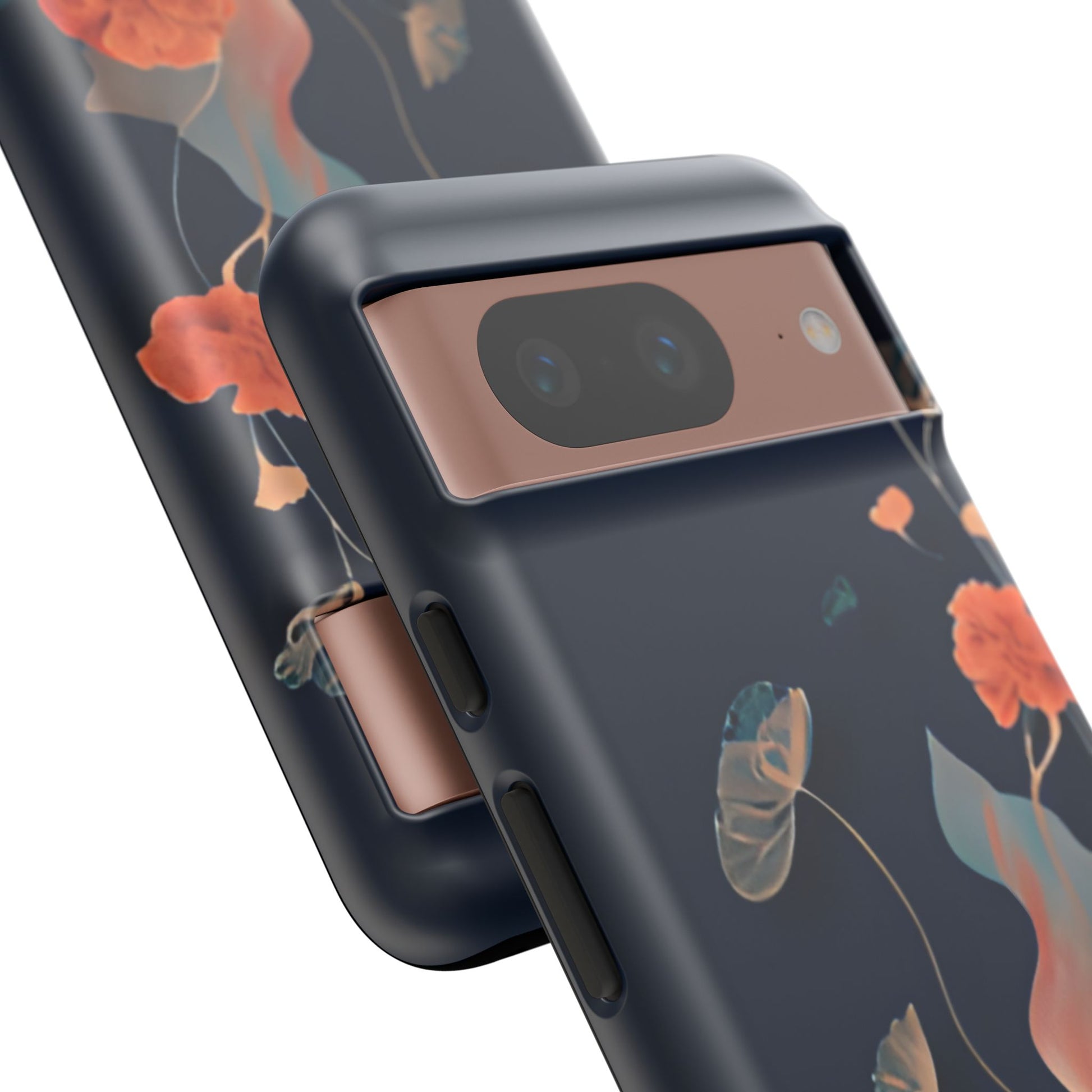 Lotus Reverie - Elegant Artistic Floral Google Pixel 8 Tough Phone Case - Painterly Lotus Blossom Design