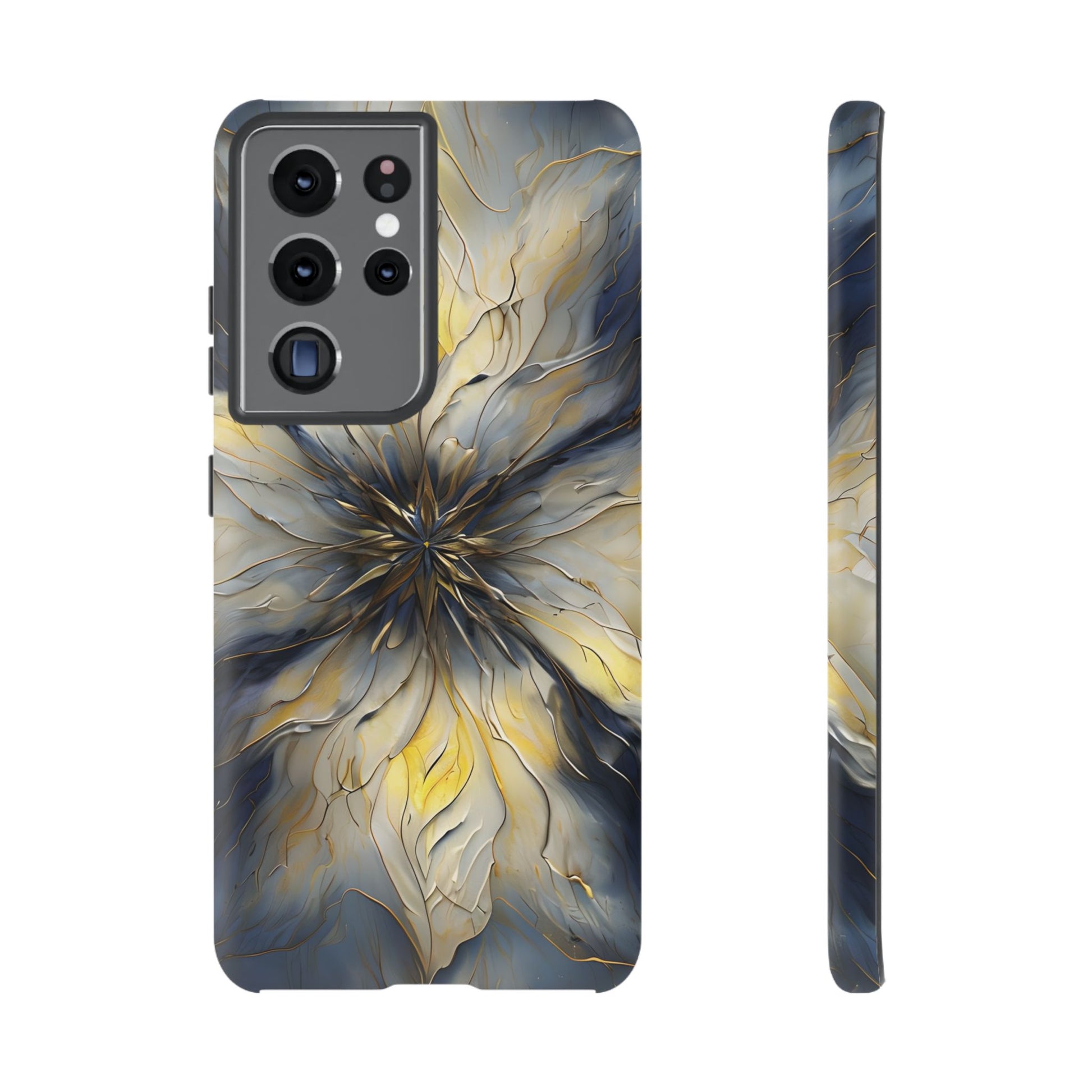 Luminous Petal Tough Case for Samsung Galaxy S21 Ultra - Premium Shockproof Designer Phone Cover