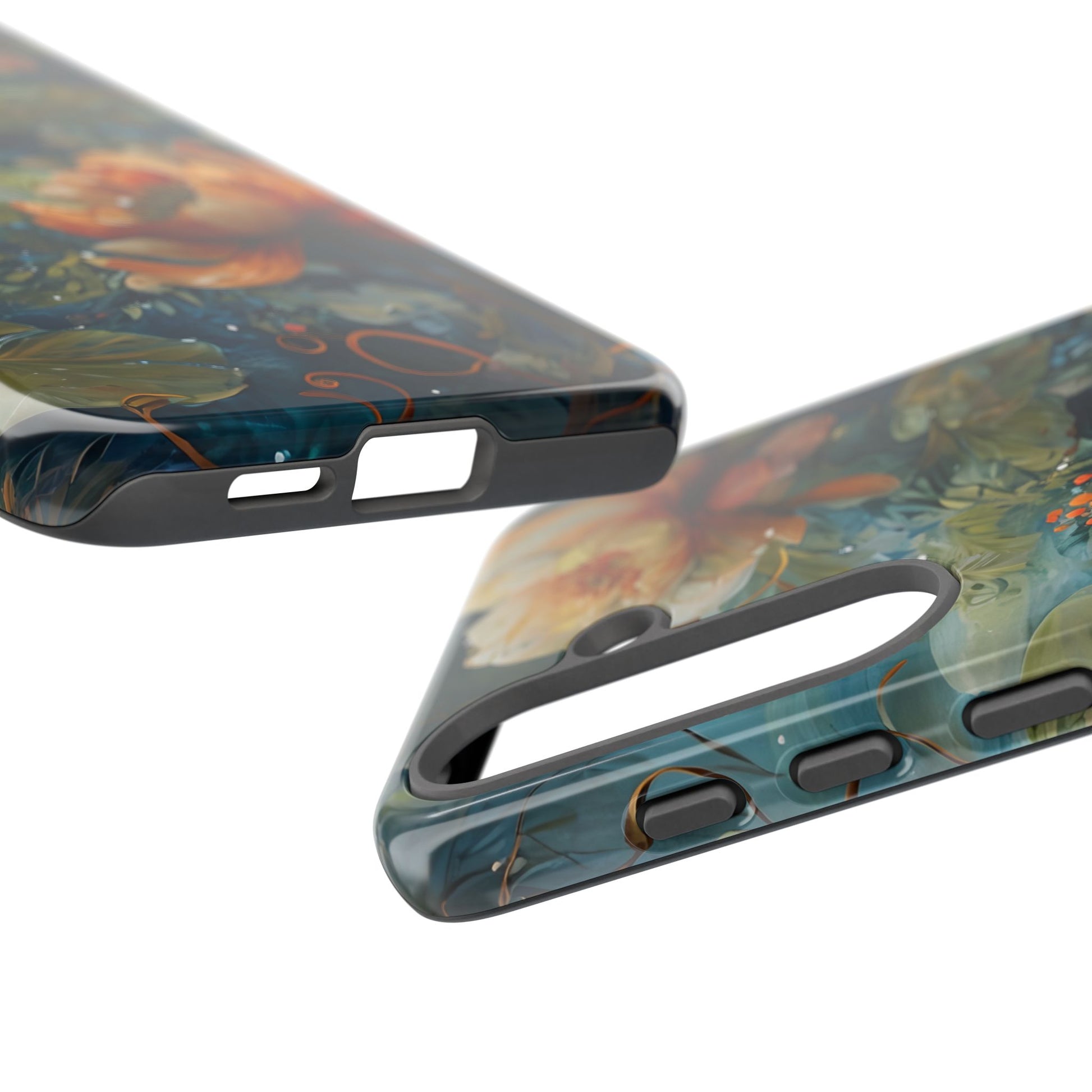 Waterlily Nocturne Samsung Galaxy S25 Plus Case - Artistic Mountain Lake Design, Nature-Inspired Protective Cover, Elegant Gift for Outdoor Lovers