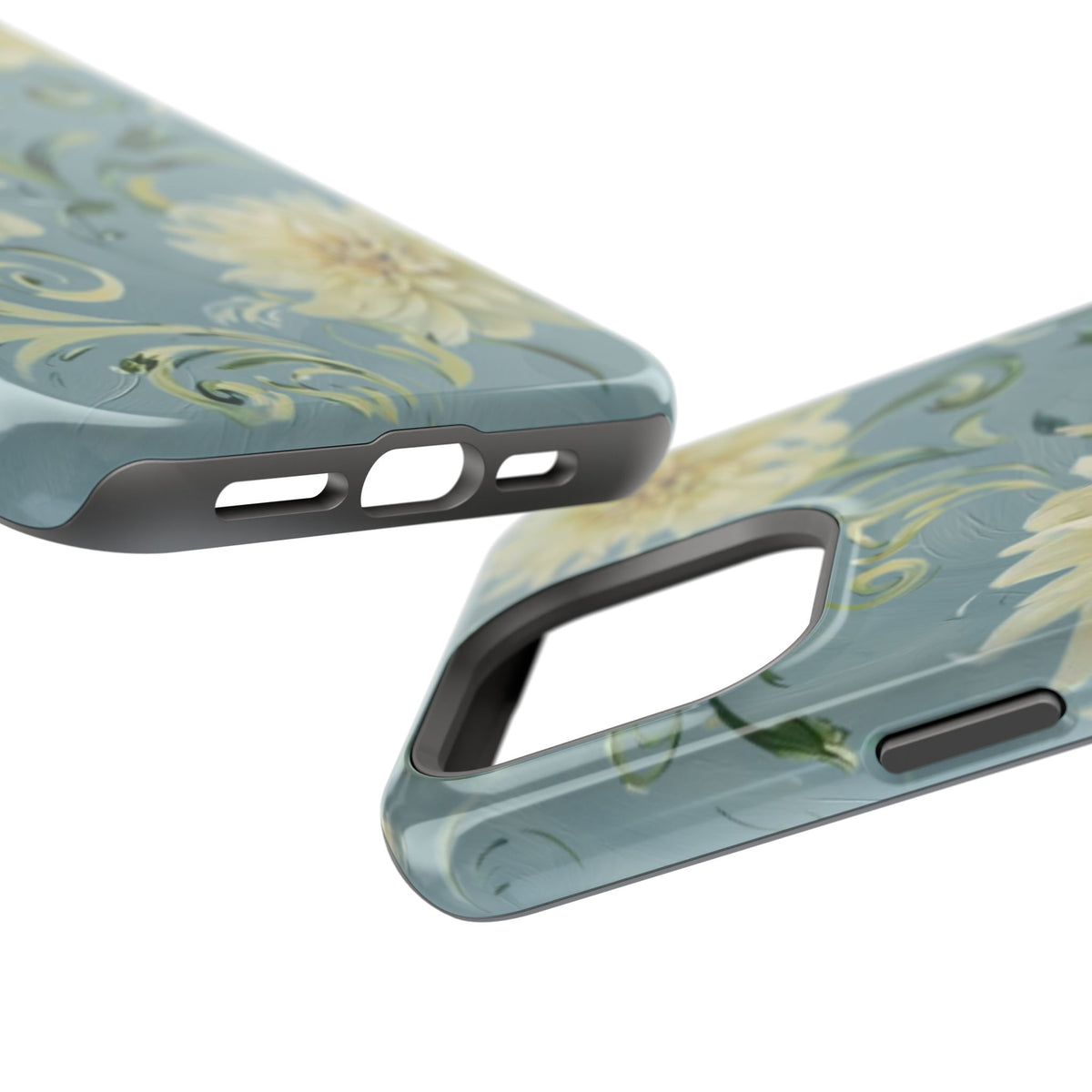 Golden Dahlia Trio iPhone MagSafe Case