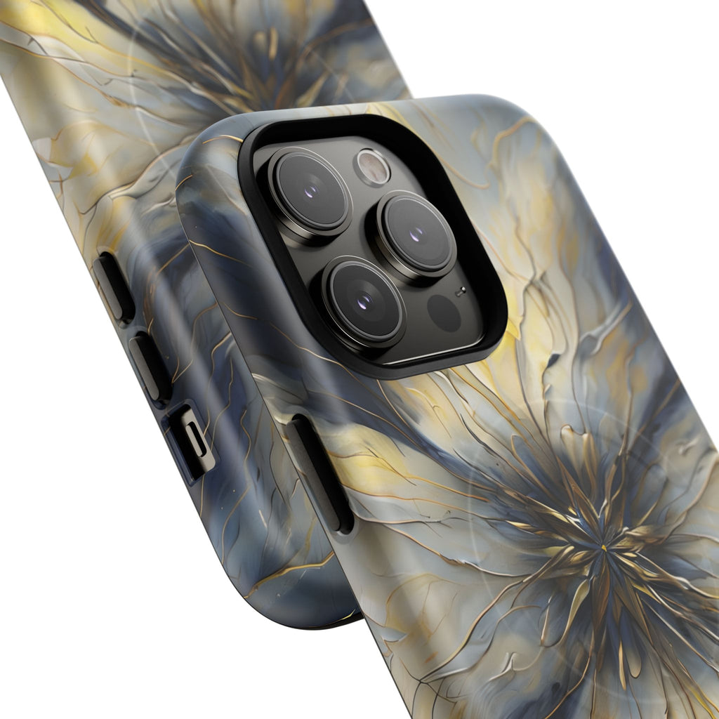 Luxury Luminous Petal MagSafe iPhone 14 Pro Max- Designer Shockproof Cover