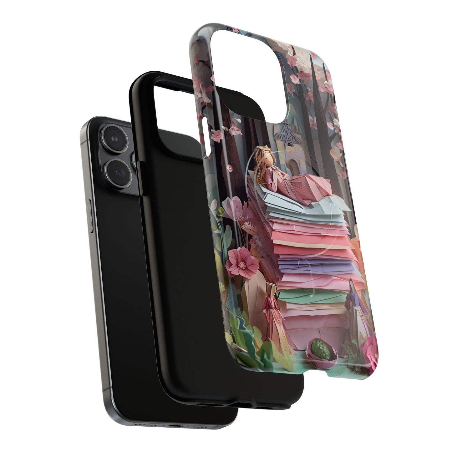 A Good Night's Sleep - iPhone MagSafe Phone Case - Whimsical Fantasy Floral Design