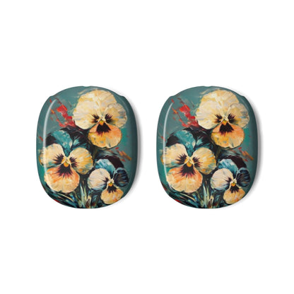 Golden Pansy Cascade AirPods Max Covers