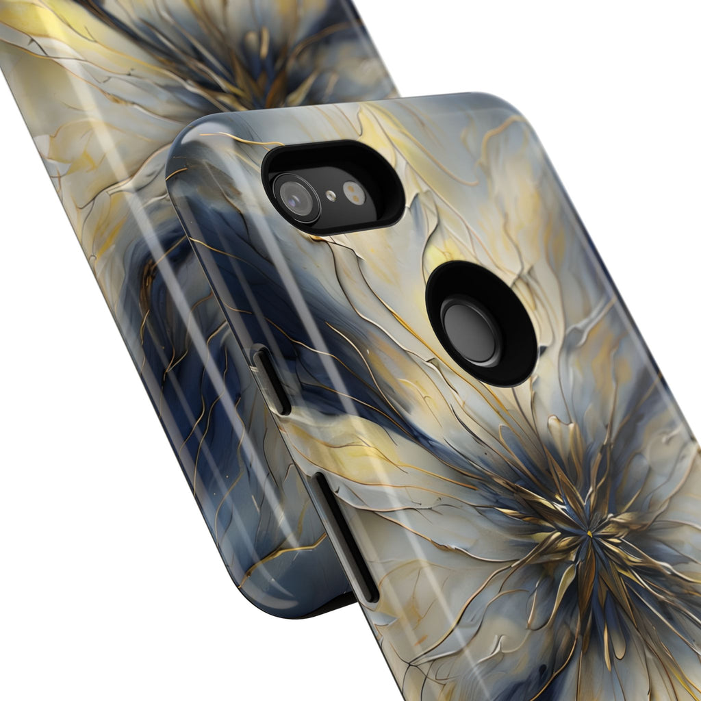 Luminous Petal Tough Case for Google Pixel 3 XL - Premium Artistic Shockproof Cover, Elegant Protective Phone Case