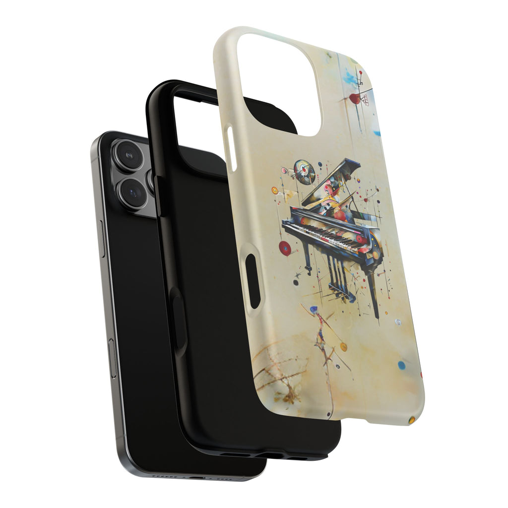 Keys of Imagination Artistic Grand Piano iPhone 16 Pro Max MagSafe Case