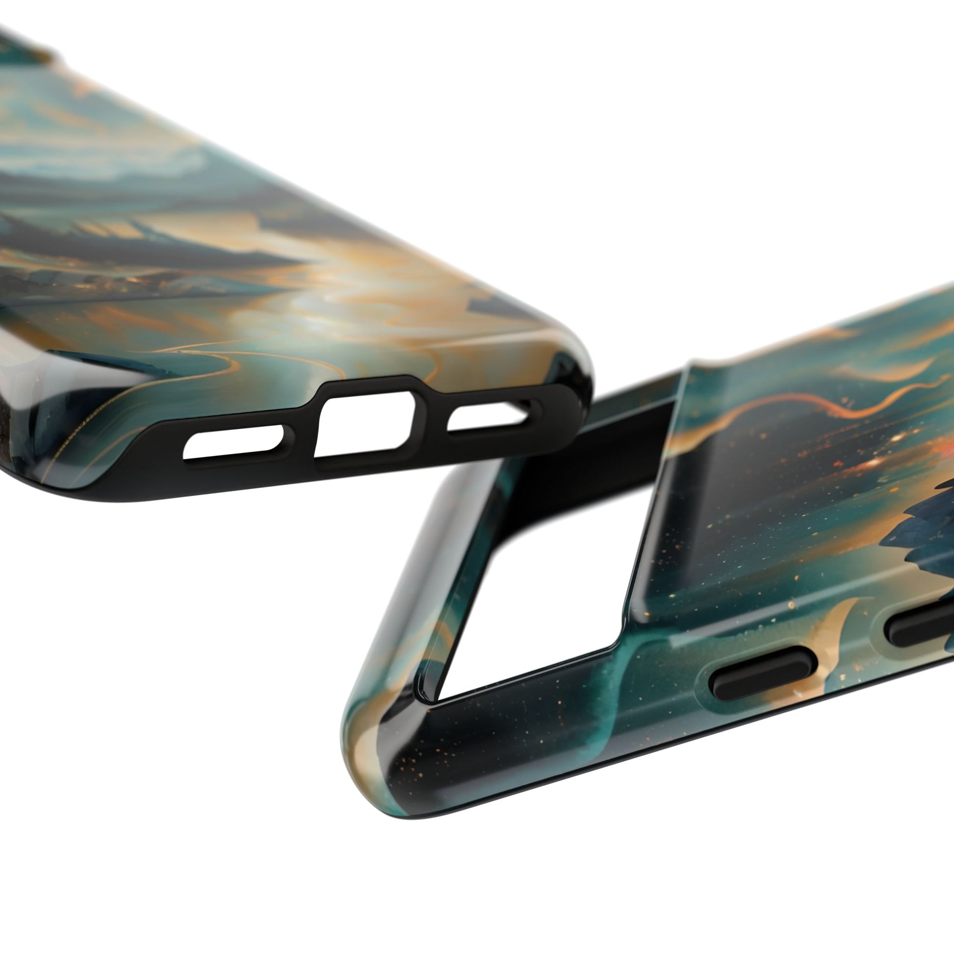 Aurora Dreamscape Tough Case for Google Pixel 8 - Northern Lights Artistic Shockproof Cover, Elegant Protective Phone Case