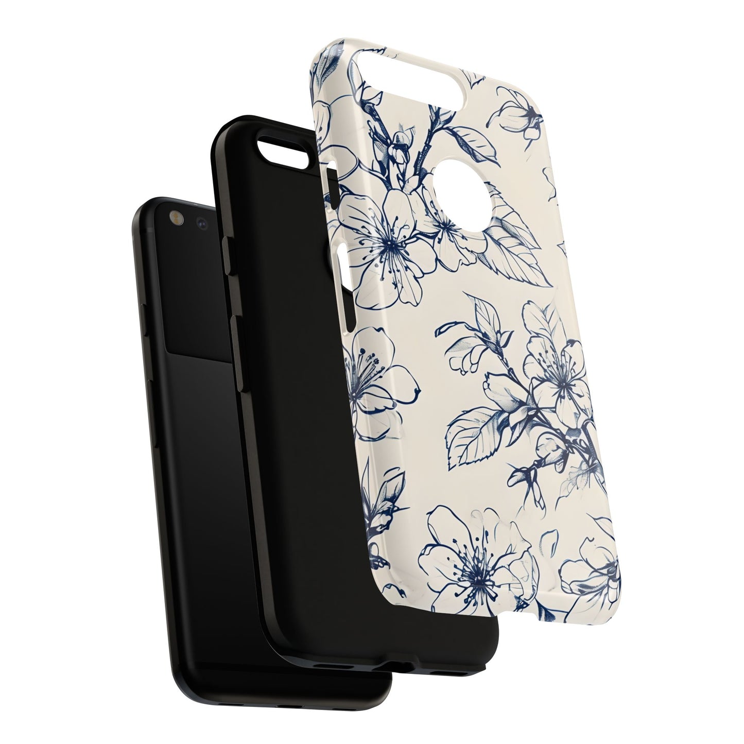 Blossom Sketch Google Pixel Tough Case