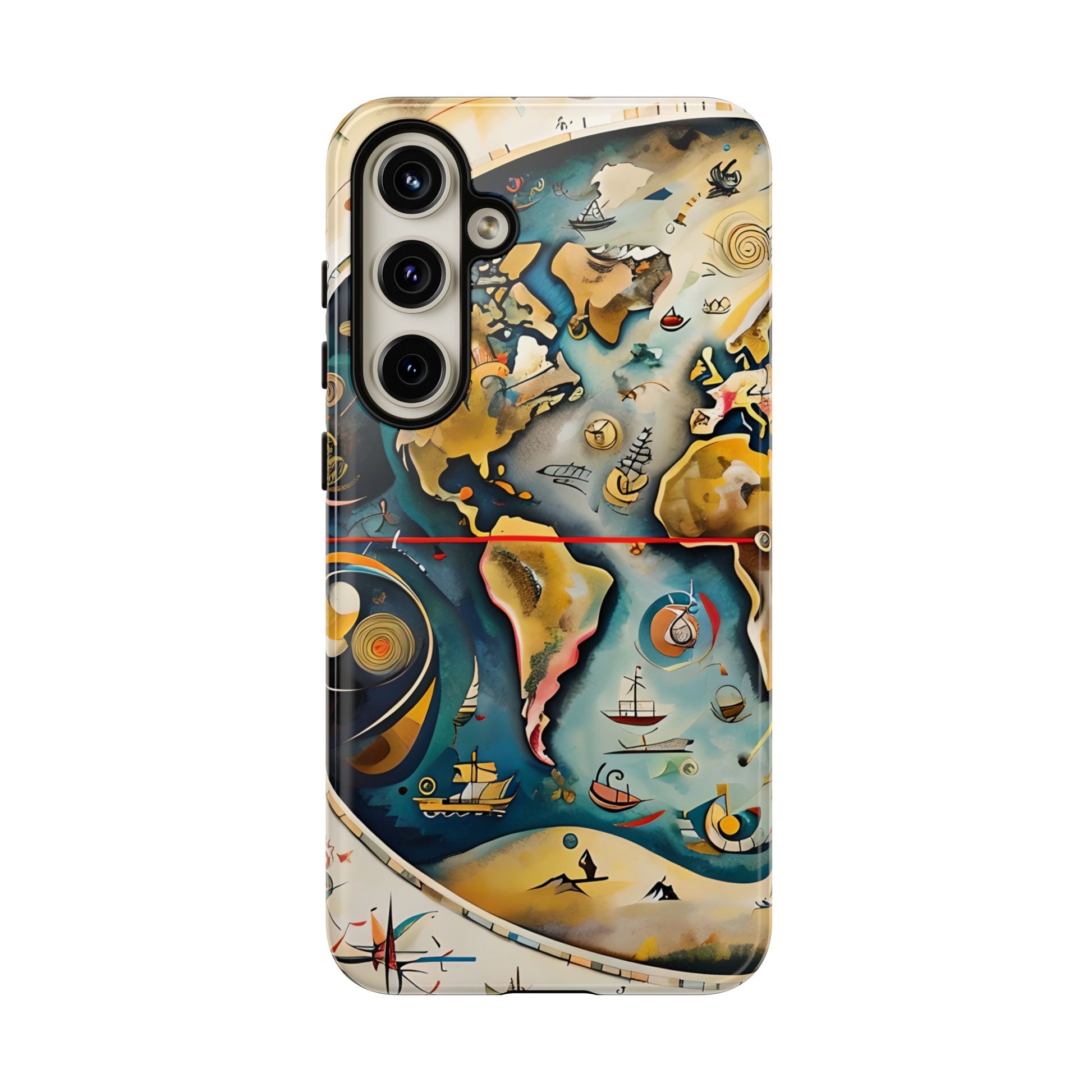 Celestial Map Samsung Galaxy S24 Plus Tough Case - Vintage Map - Premium Abstract Design