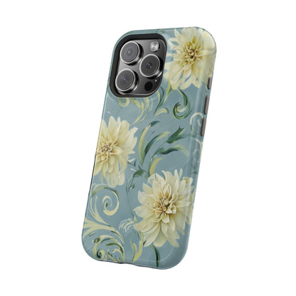 Golden Dahlia Trio iPhone MagSafe Case