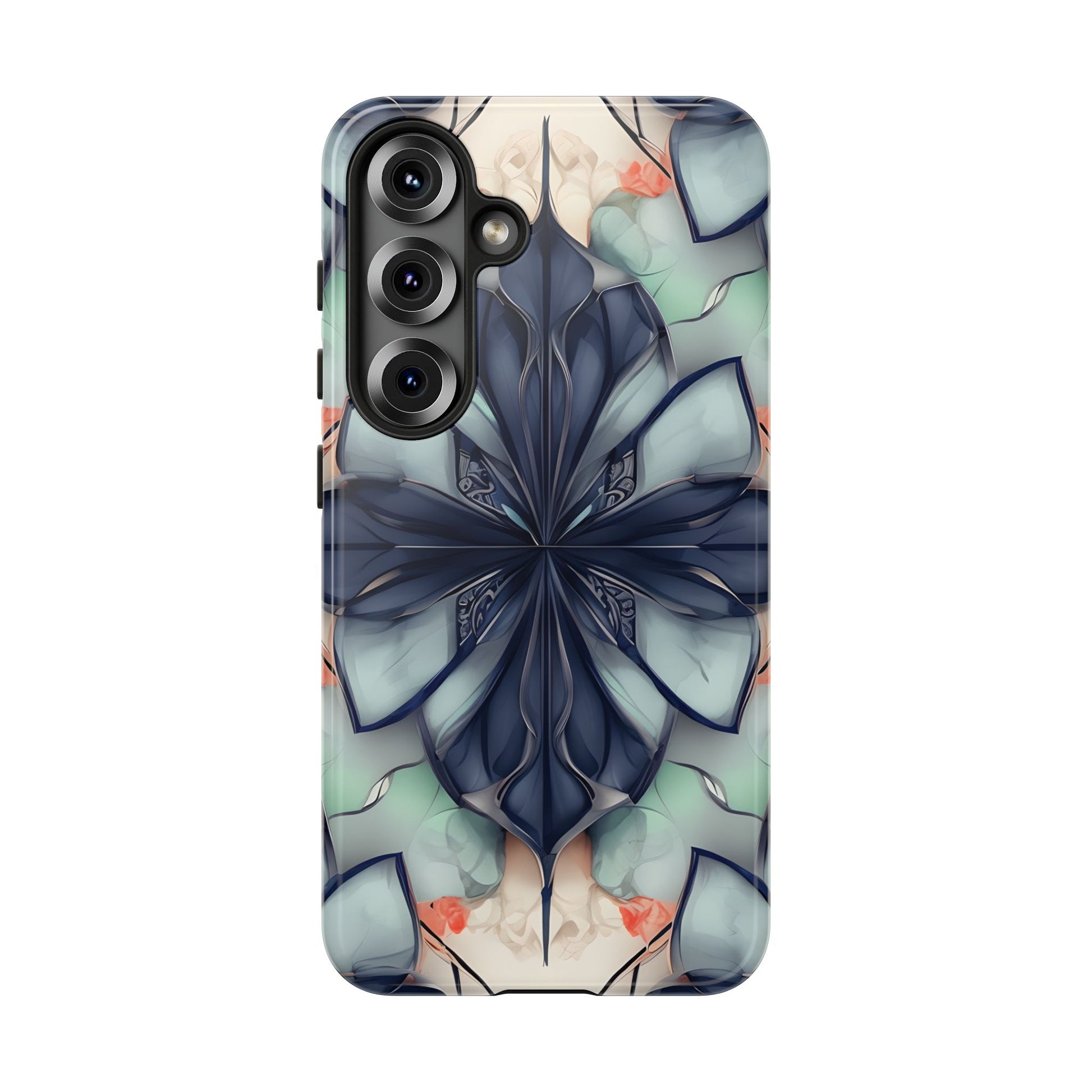 Midnight Mosaic Tough Case for Samsung Galaxy S25- Premium Shockproof Designer Phone Cover