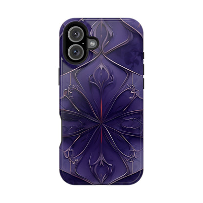 Violet Nebula iPhone MagSafe Case