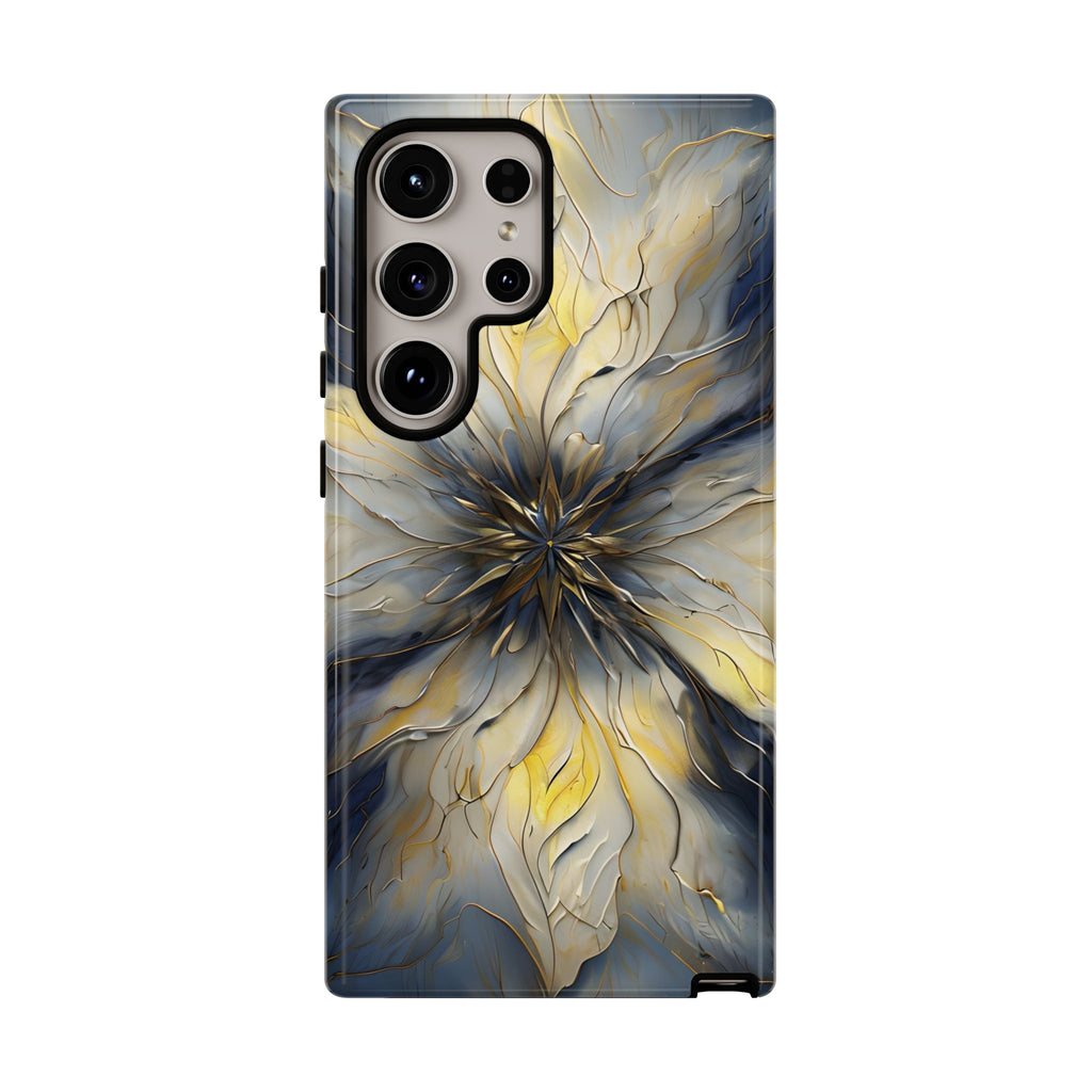 Luminous Petal Tough Case for Samsung Galaxy S24 Ultra - Premium Shockproof Designer Phone Cover
