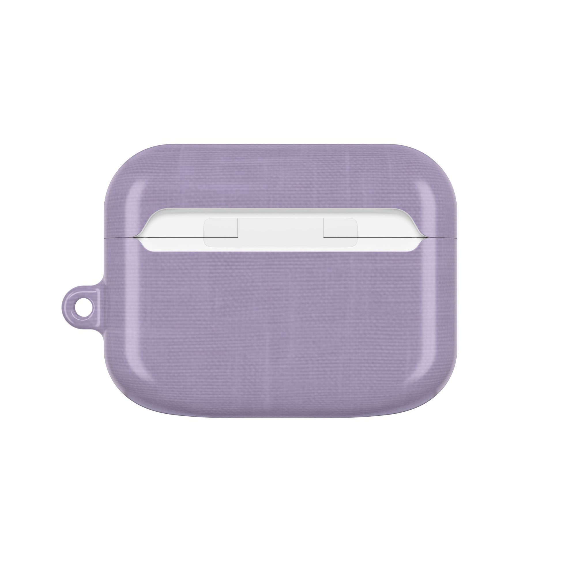Lavender Linen AirPods Case - Minimalist Cover for Gen 1, 2, 3, Pro Gen 1 & 2
