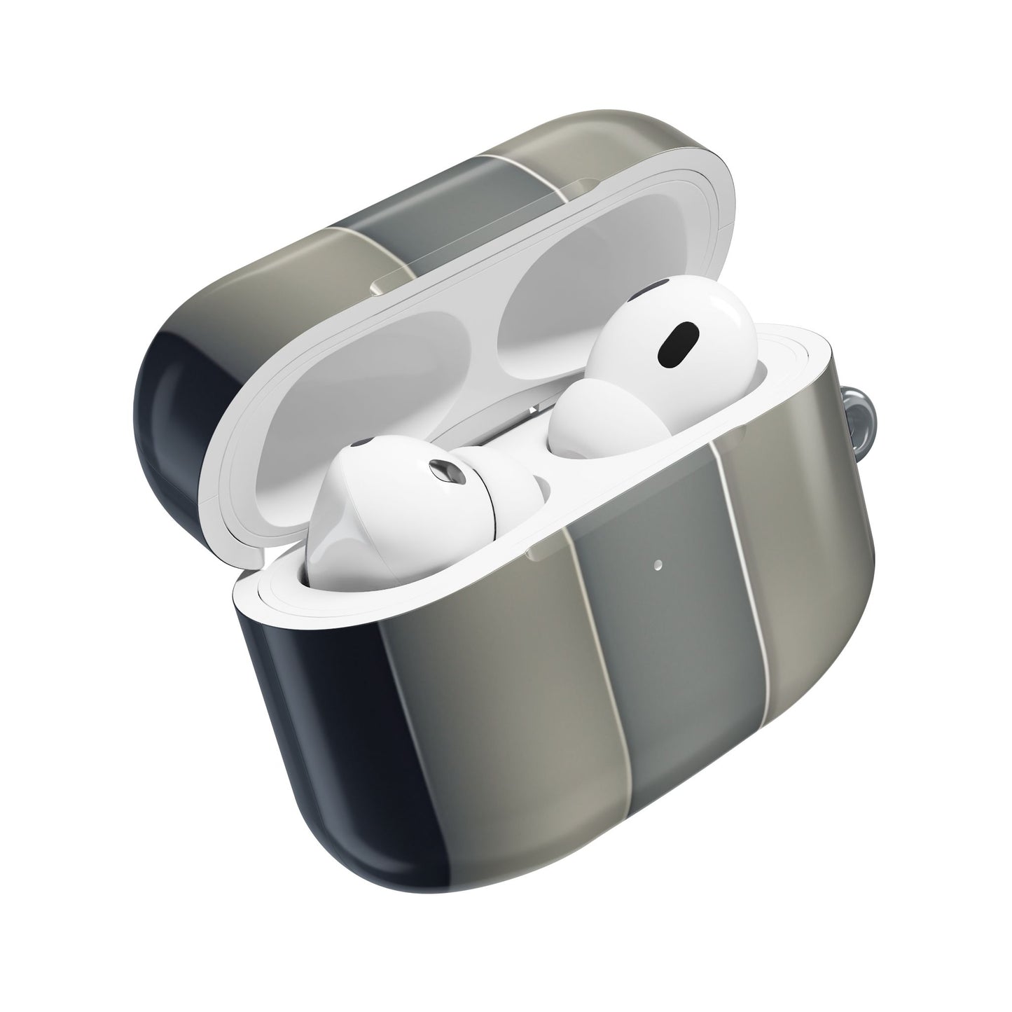 Smoky Quartz AirPod Case - Green & Black Computer Design Earbud Cover for Gen 1, 2, 3, Pro Gen 1 & 2