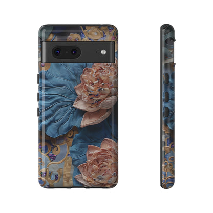 Peony Midnight Tapestry Google Pixel Tough Case
