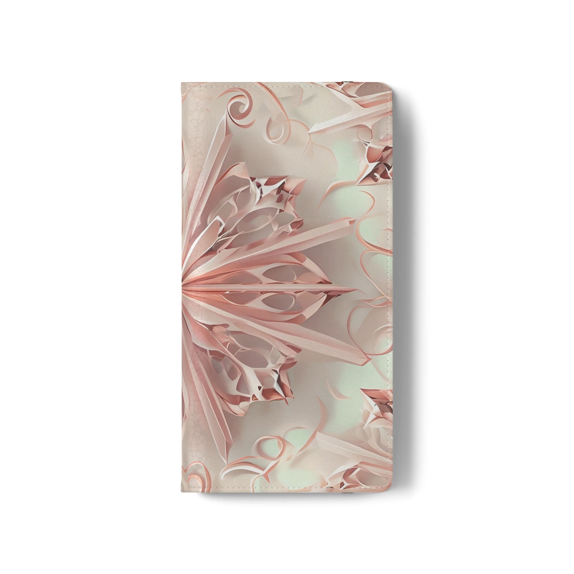 Blush Frost - Abstract Wallet Phone Case for Samsung Galaxy S21 Ultra