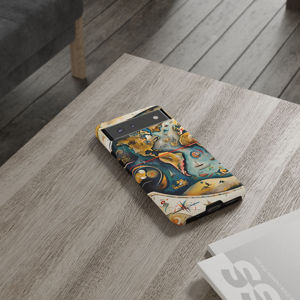 Celestial Map Google Pixel 6 Tough Case - Antique Star Chart Phone Cover