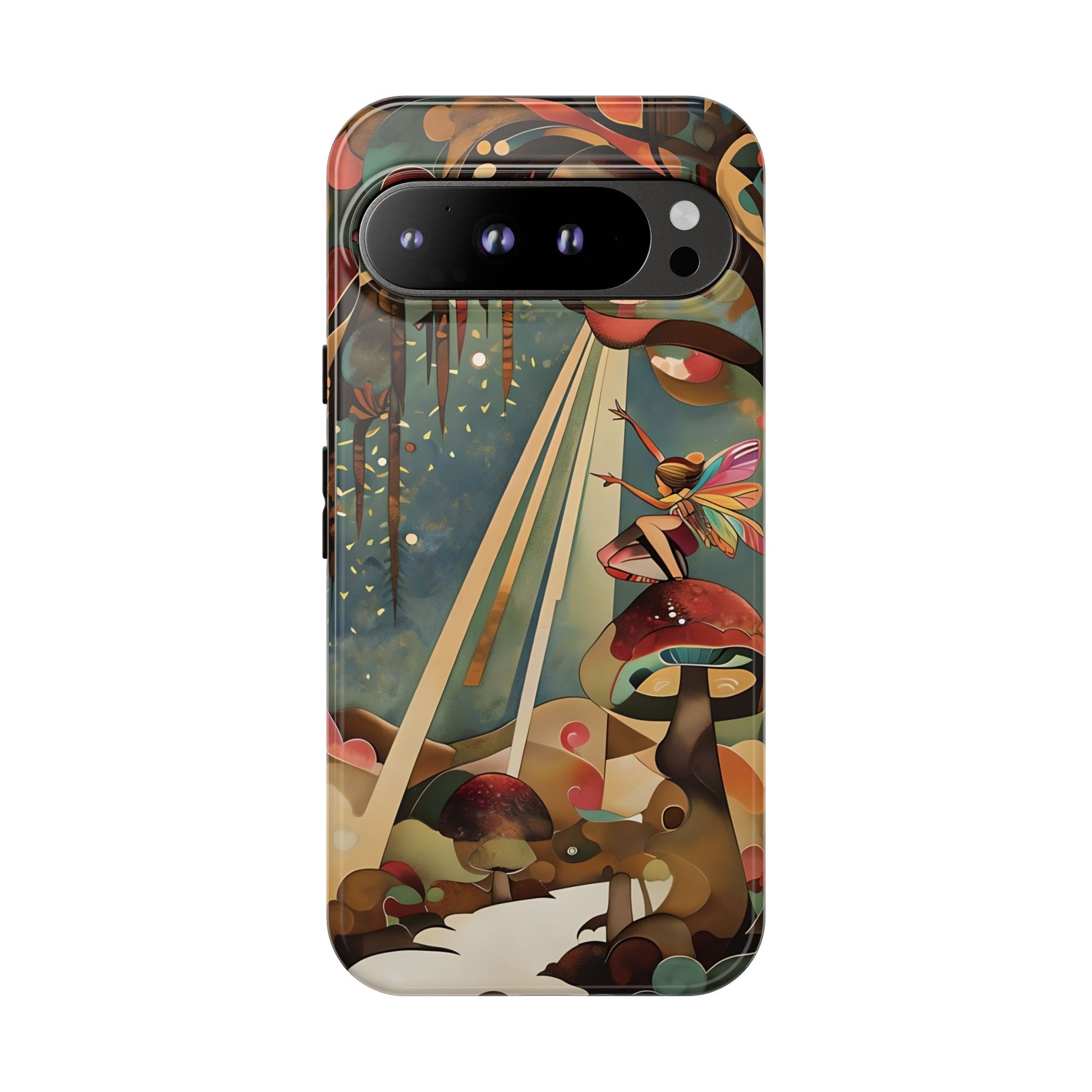 Enchanted Orchard Google Pixel 9 Pro XL Tough Case - Artistic Fairy Tale Phone Cover - Elegant Protective Fantasy Art Accessory