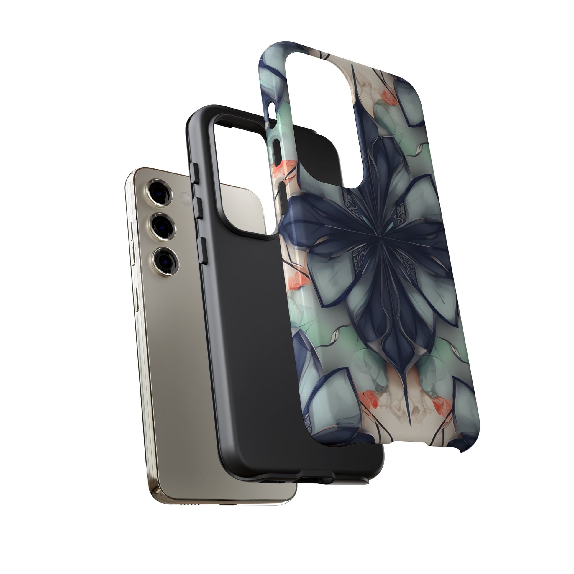 Midnight Mosaic Tough Case for Samsung Galaxy S23- Premium Shockproof Designer Phone Cover