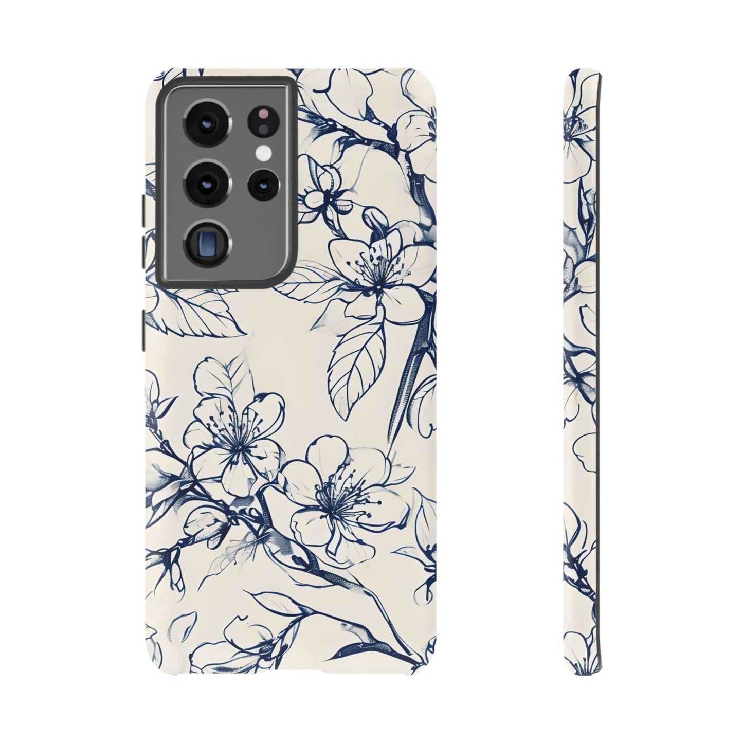 Blossom Sketch Samsung Galaxy Tough Case