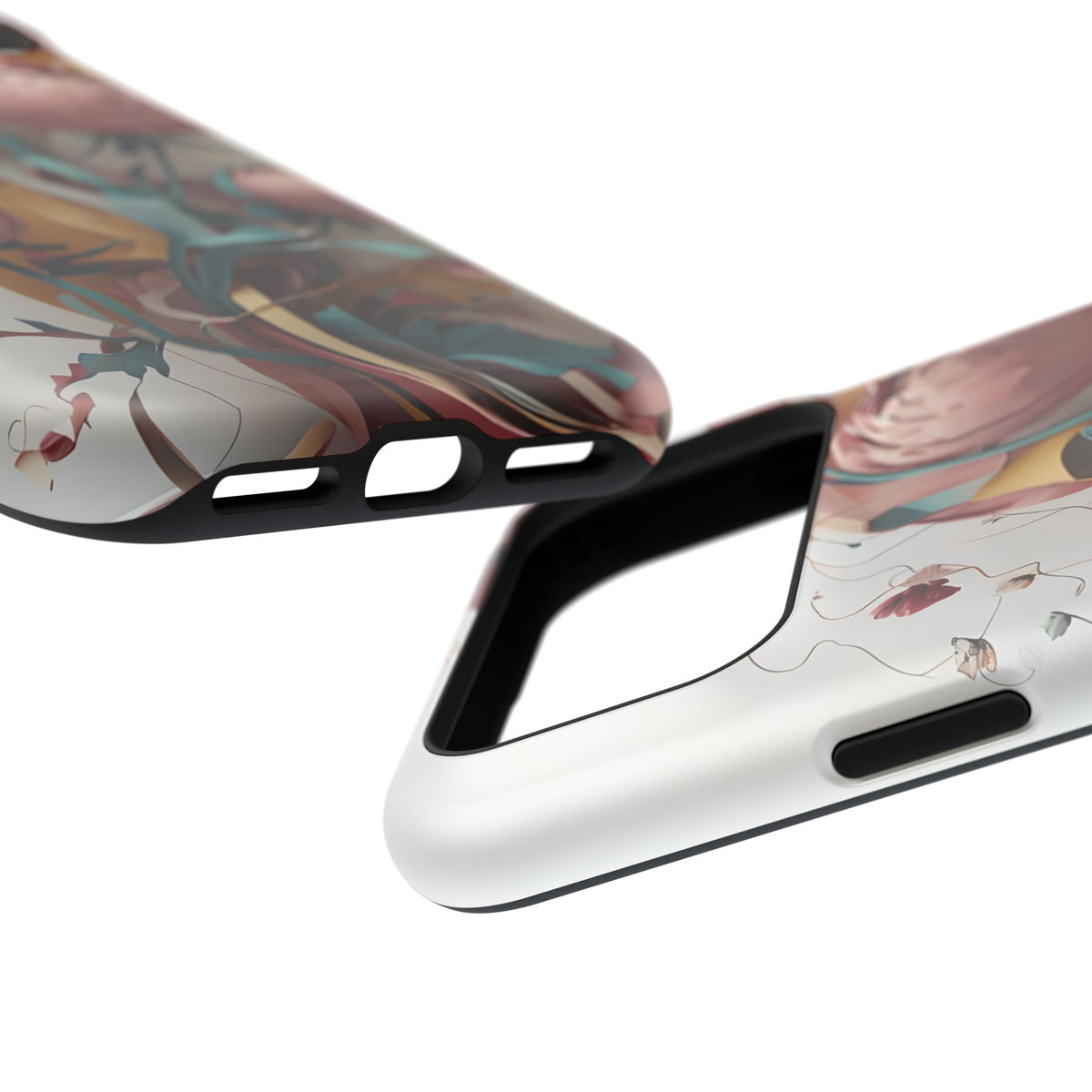 Blushing Peony Veil iPhone MagSafe Case