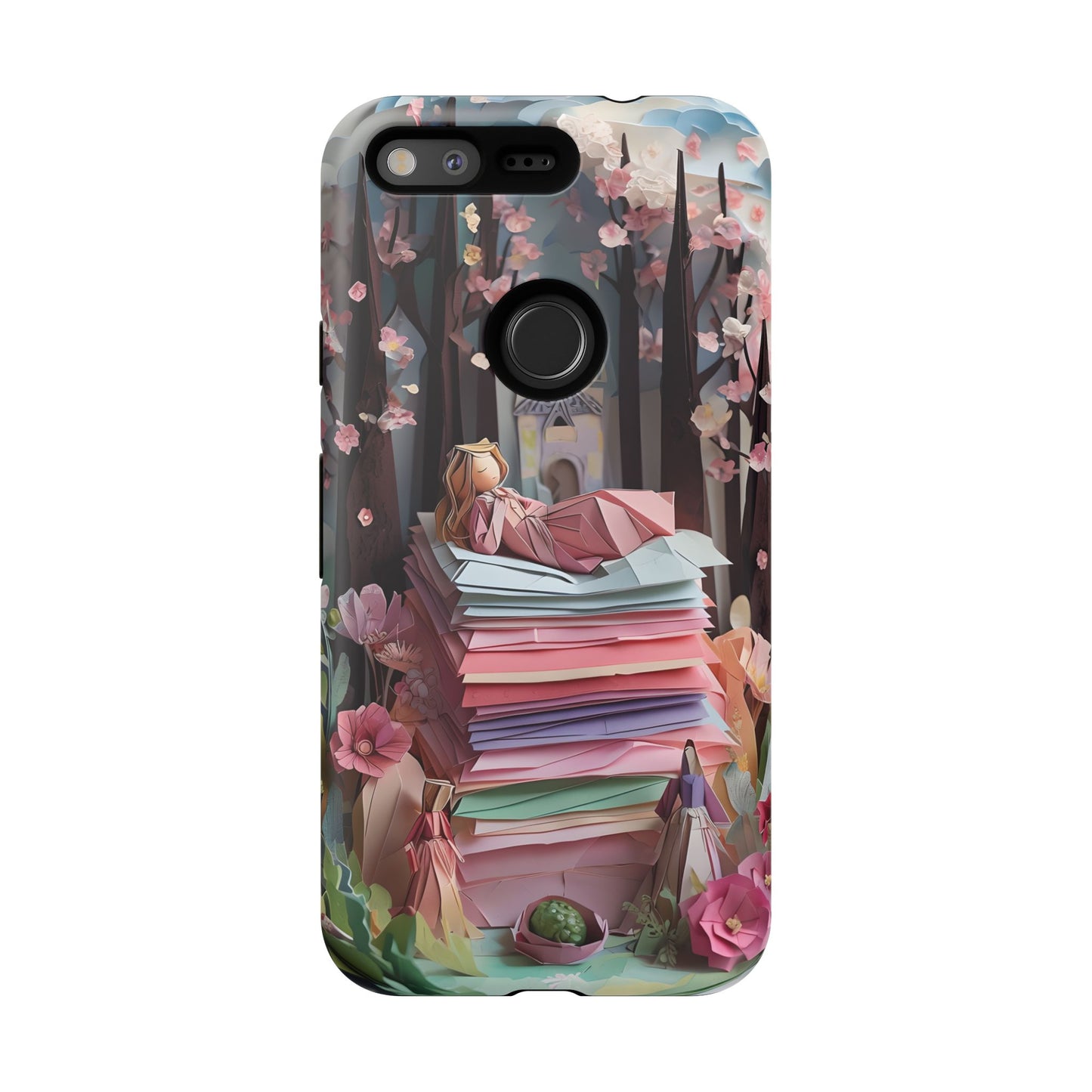 A Good Night's Sleep - Google Pixel - Tough Phone Case -Whimsical Fantasy Floral Design