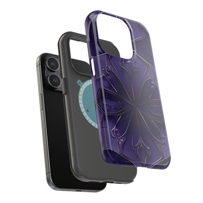 Violet Nebula iPhone MagSafe Case