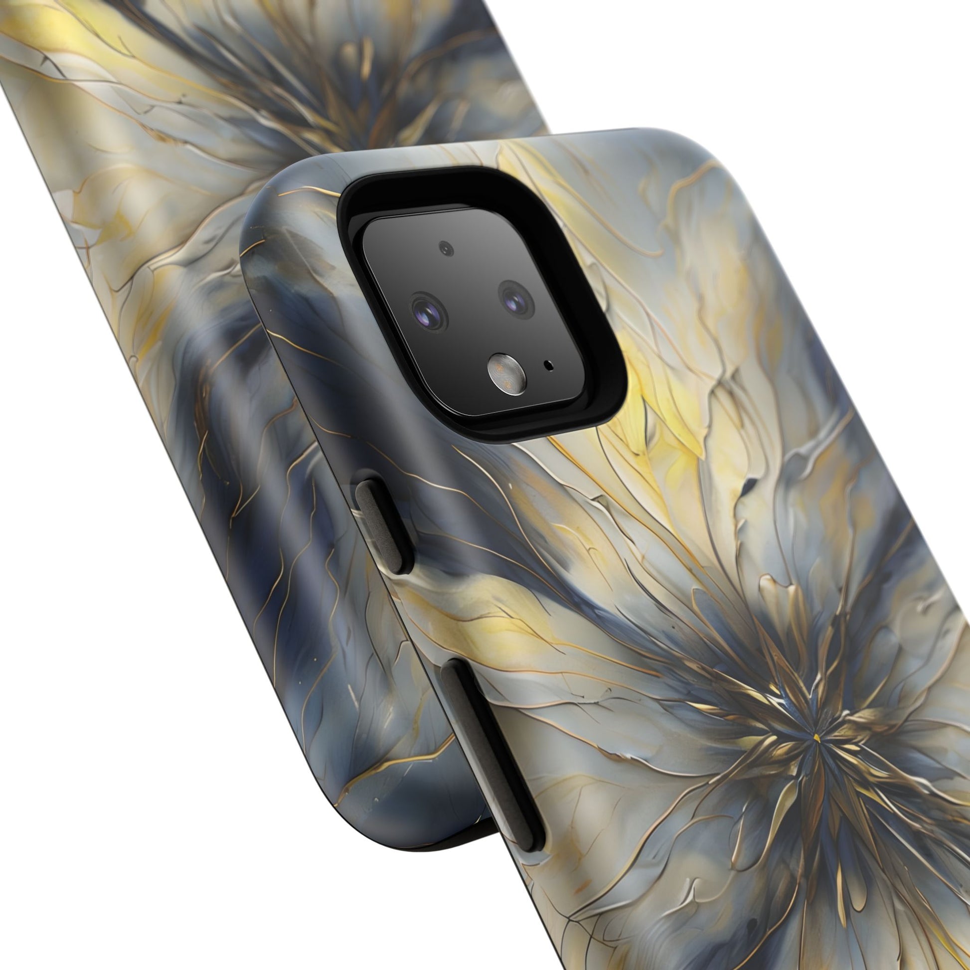 Luminous Petal Tough Case for Google Pixel 4 - Premium Artistic Shockproof Cover, Elegant Protective Phone Case