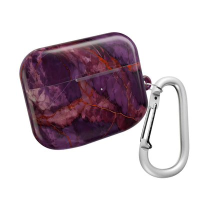 Amethyst Current AirPod Case - Purple and Red Earbud Cover for Gen 1, 2, 3, Pro Gen 1 & 2