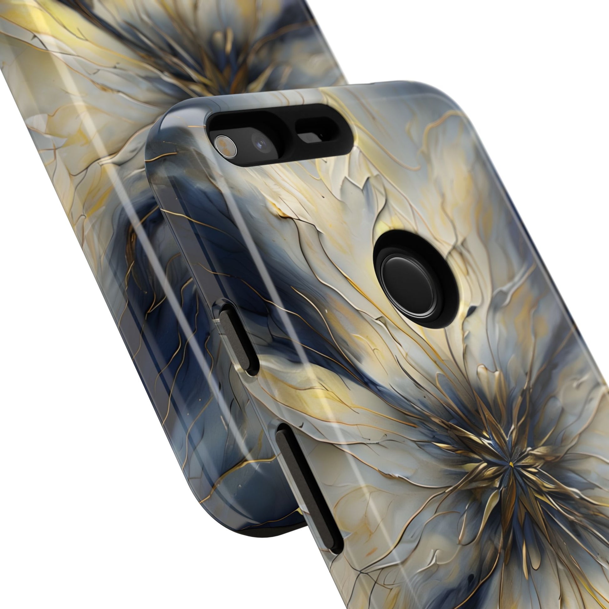 Luminous Petal Tough Case for Google Pixel XL - Premium Artistic Shockproof Cover, Elegant Protective Phone Case