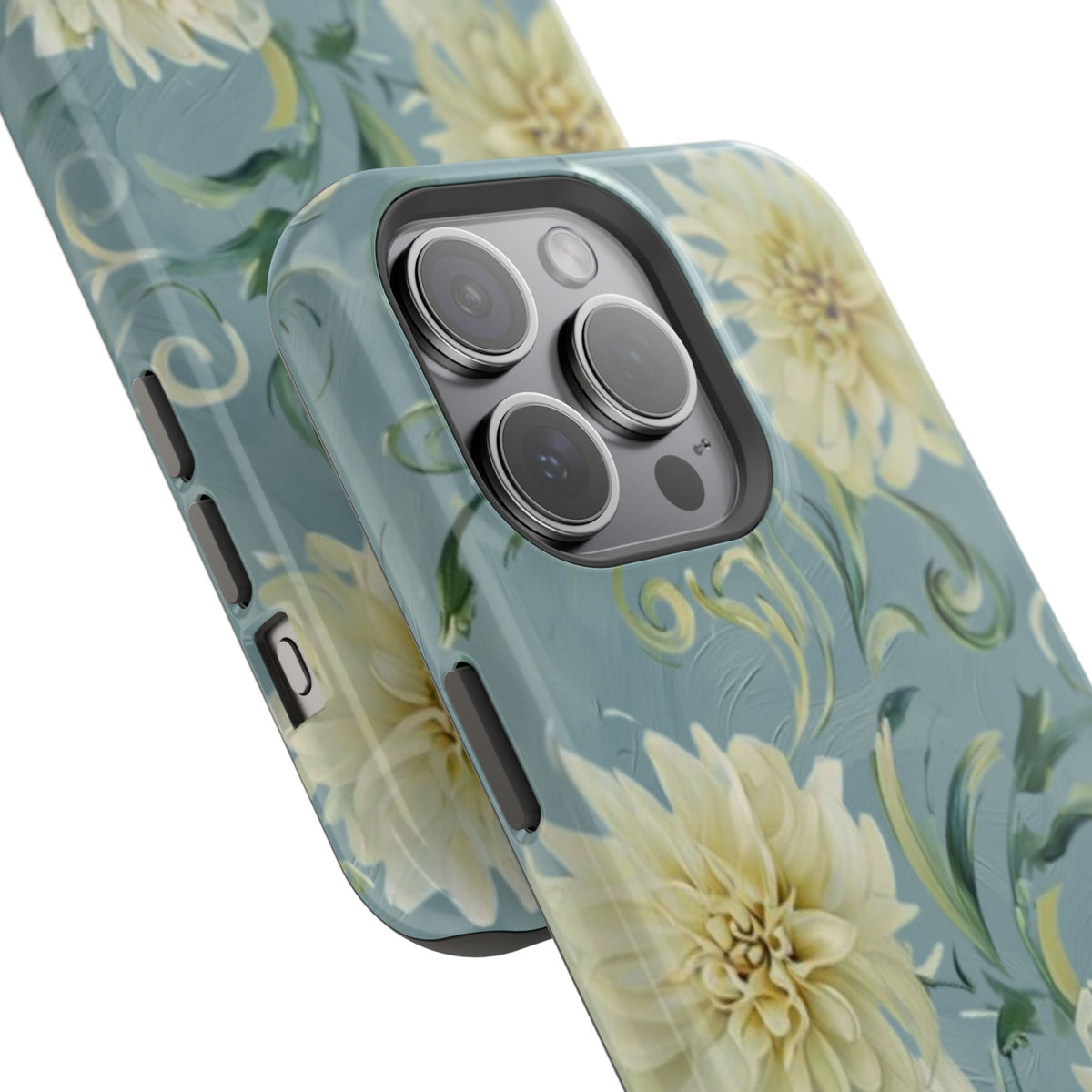 Golden Dahlia Trio iPhone MagSafe Case