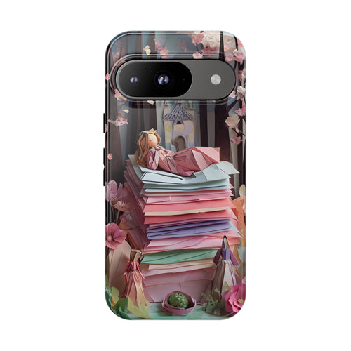A Good Night's Sleep - Google Pixel 9 - Tough Phone Case -Whimsical Fantasy Floral Design