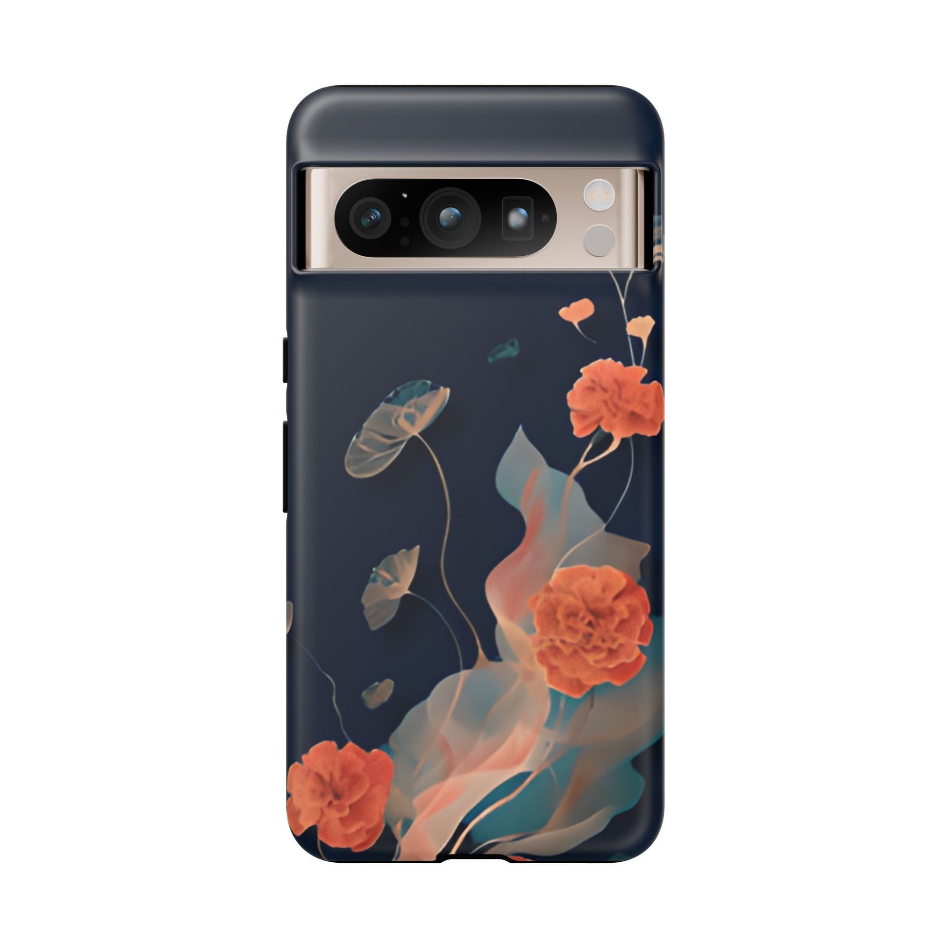 Lotus Reverie - Elegant Artistic Floral Google Pixel 8 Pro Tough Phone Case - Painterly Lotus Blossom Design