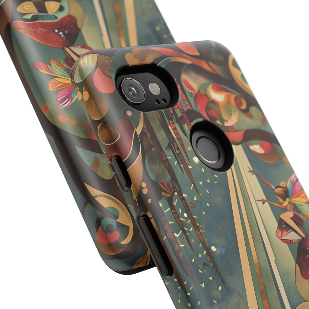 Enchanted Orchard Google Pixel 2XL Tough Case - Artistic Fairy Tale Phone Cover - Elegant Protective Fantasy Art Accessory