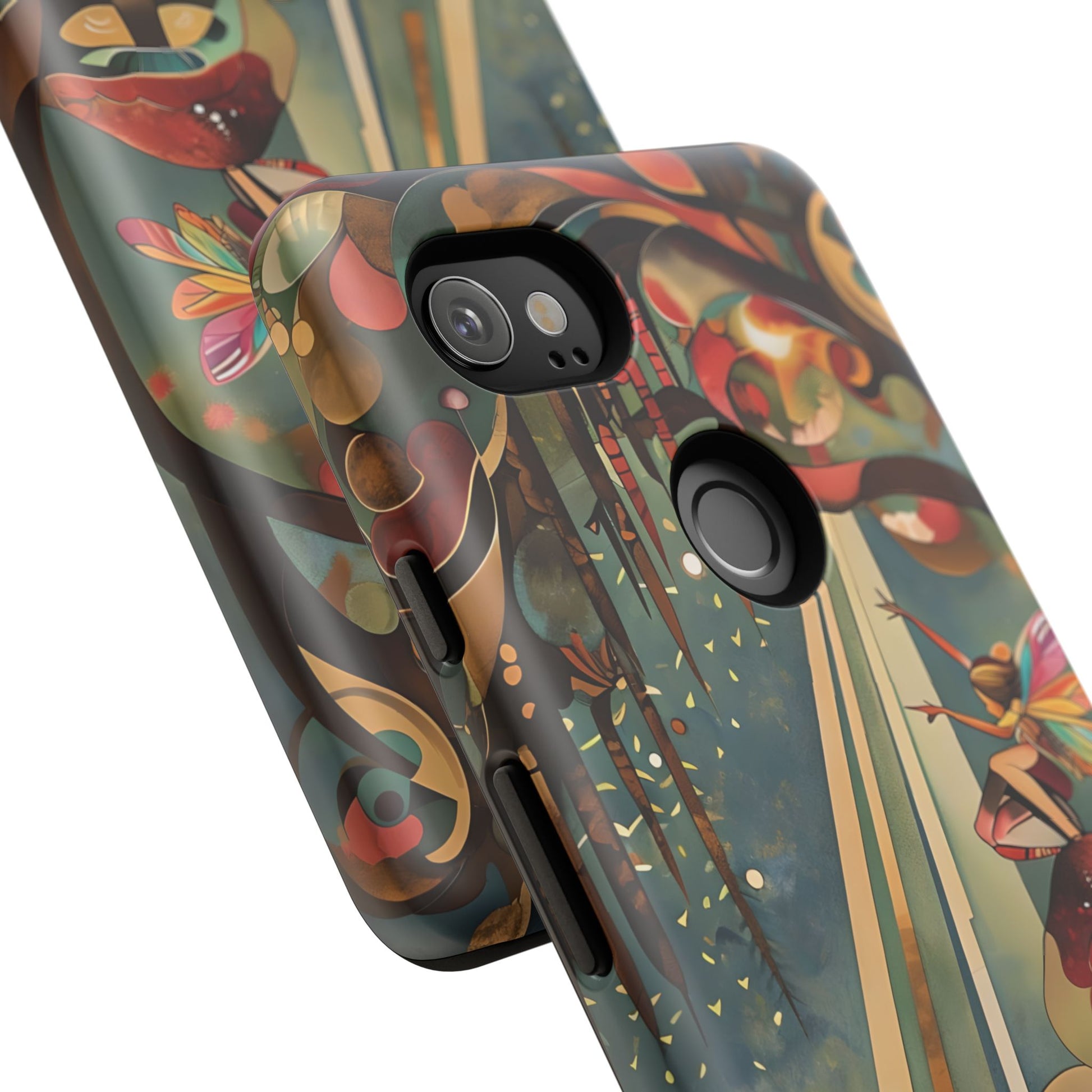 Enchanted Orchard Google Pixel 2XL Tough Case - Artistic Fairy Tale Phone Cover - Elegant Protective Fantasy Art Accessory