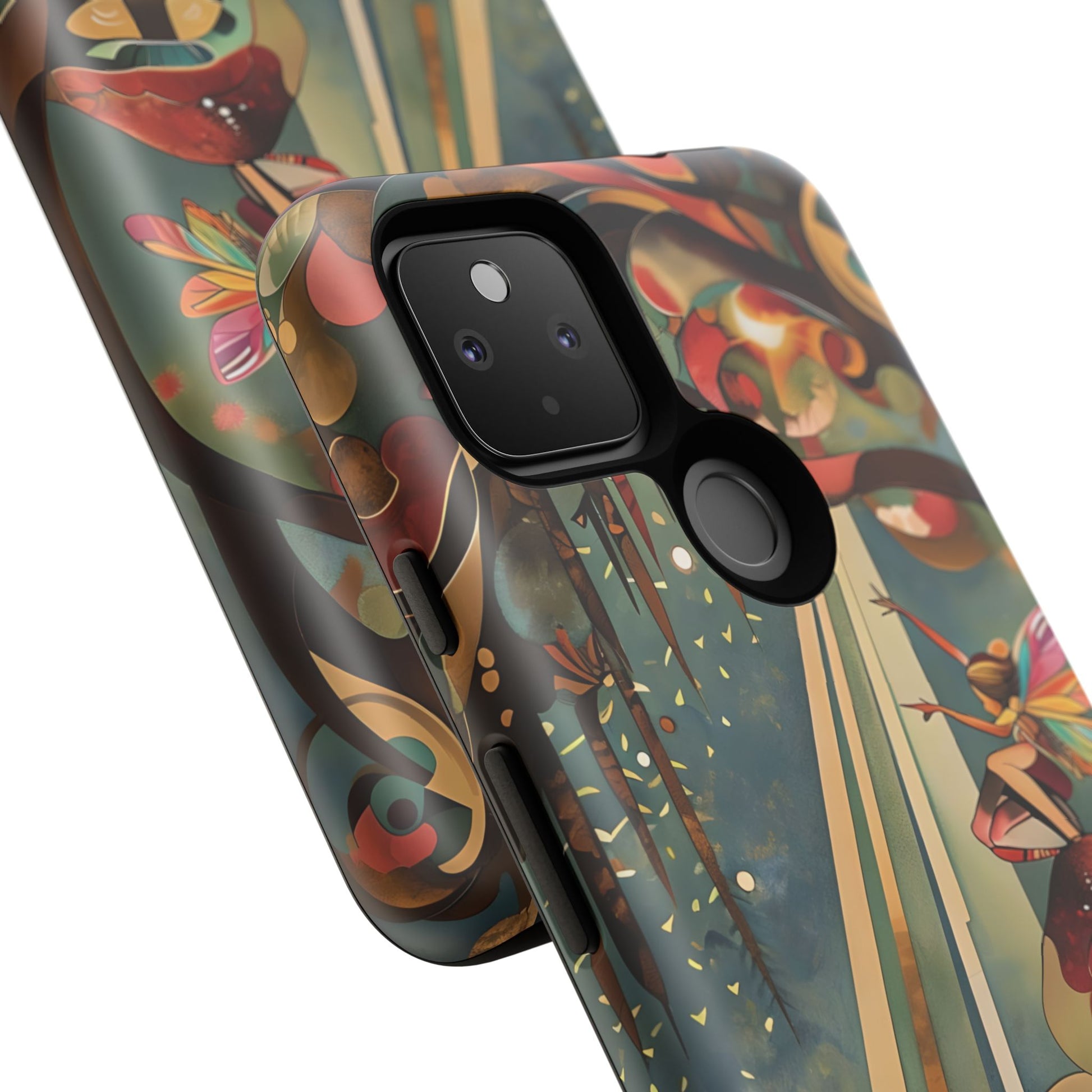 Enchanted Orchard Google Pixel 4a 5G Tough Case - Artistic Fairy Tale Phone Cover - Elegant Protective Fantasy Art Accessory