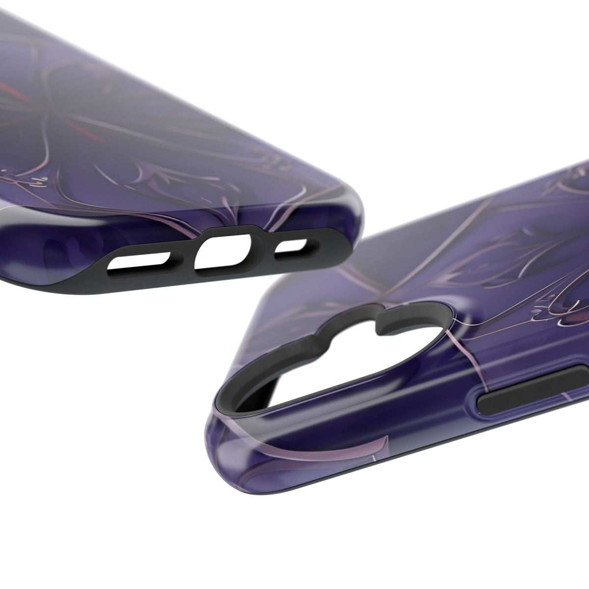 Violet Nebula iPhone MagSafe Case