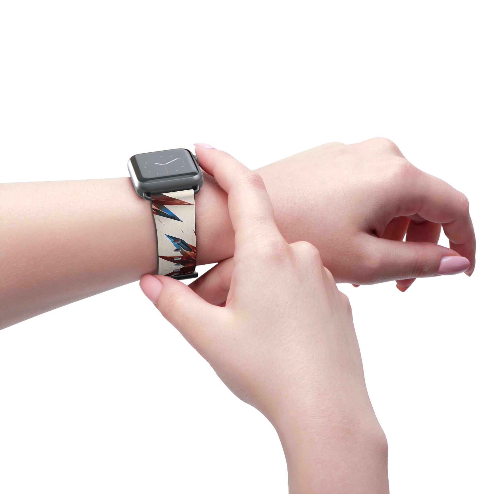 Garnet Starburst Apple Watch Band Strap - Timeless Design for your Timepiece