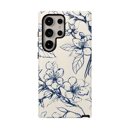 Blossom Sketch Samsung Galaxy Tough Case