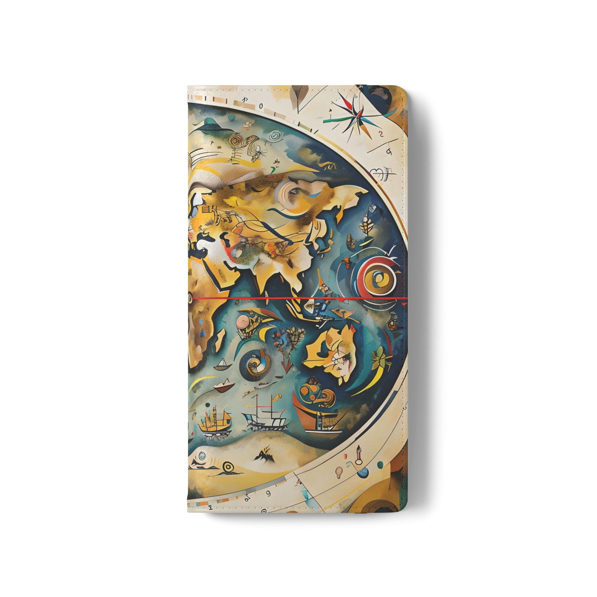 Celestial Map - Vintage-Inspired Phone Wallet Case for Samsung Galaxy S21 Plus