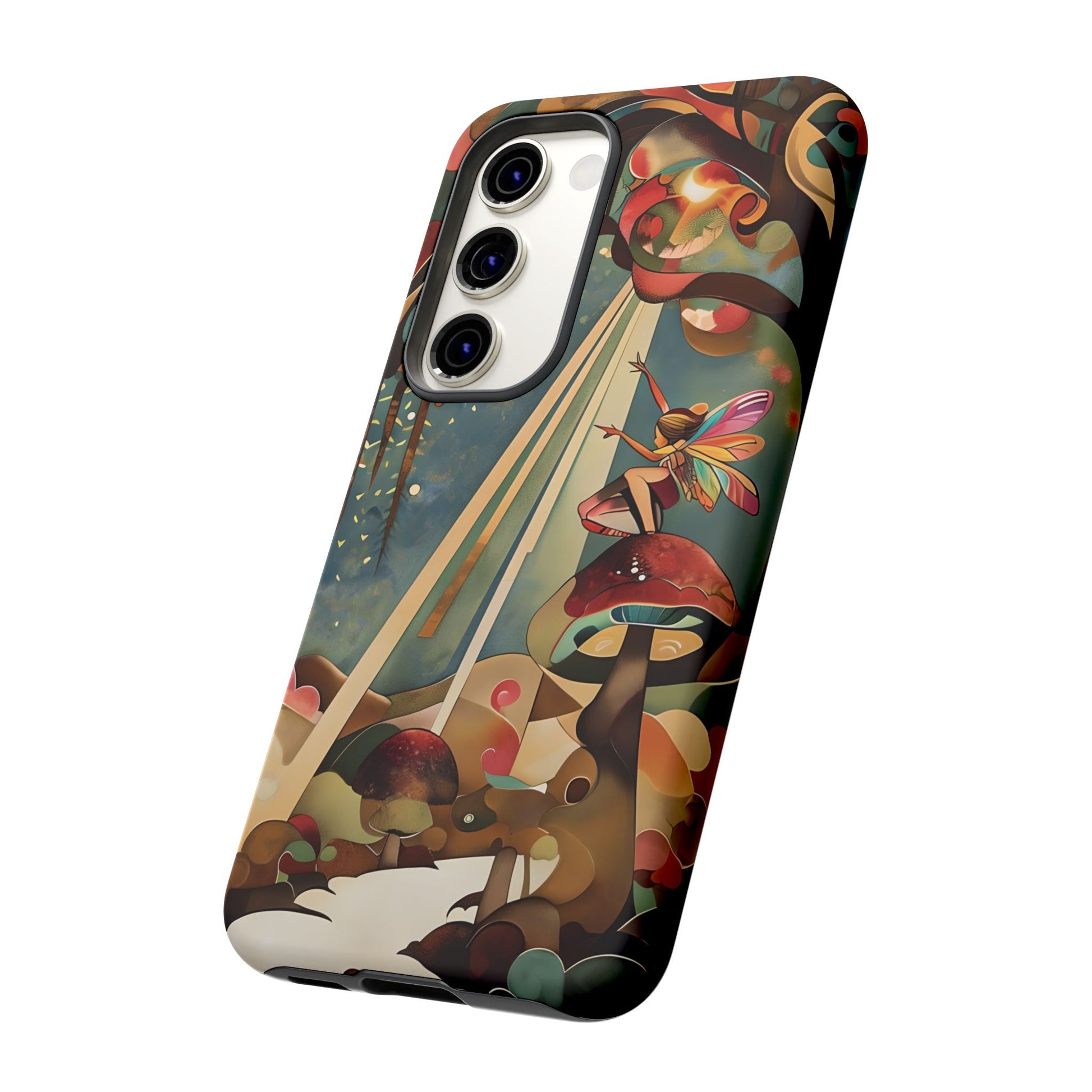 Enchanted Orchard Samsung Galaxy S23 Tough Case - Artistic Fairy Tale Phone Cover - Elegant Protective Fantasy Art Accessory