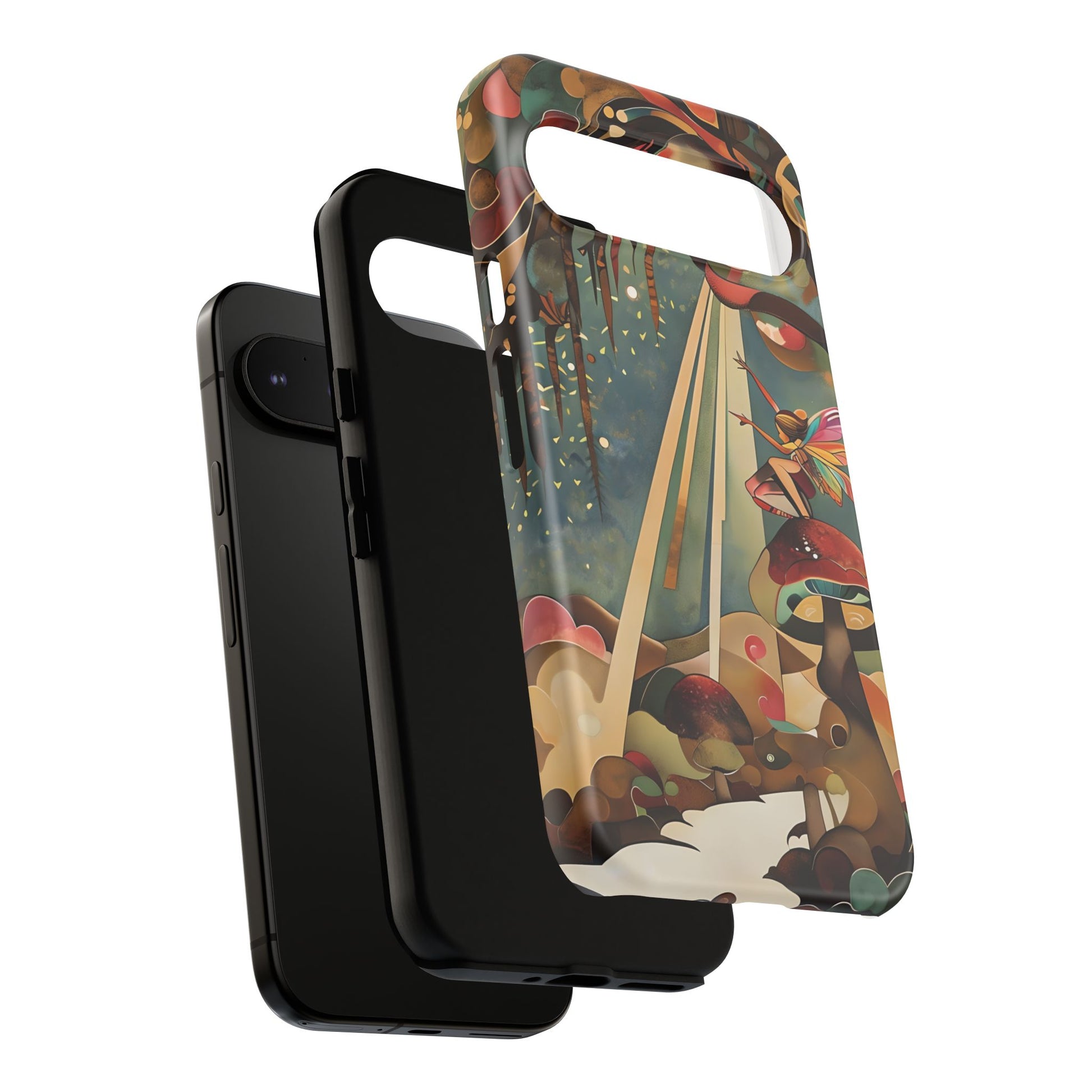 Enchanted Orchard Google Pixel 9 Pro XL Tough Case - Artistic Fairy Tale Phone Cover - Elegant Protective Fantasy Art Accessory
