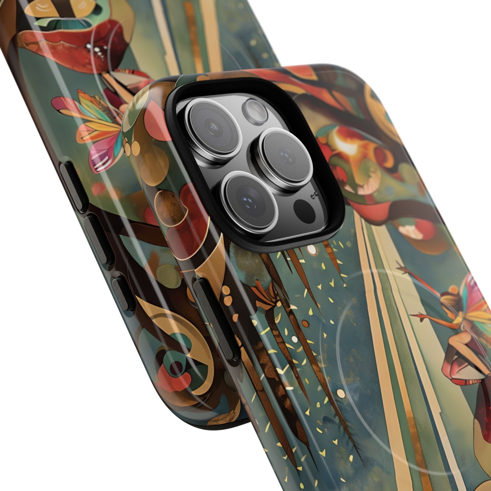 Enchanted Orchard iPhone 16 Pro Max - Artistic Fairy Tale cover - MagSafe Compatible - Premium Drop Protection