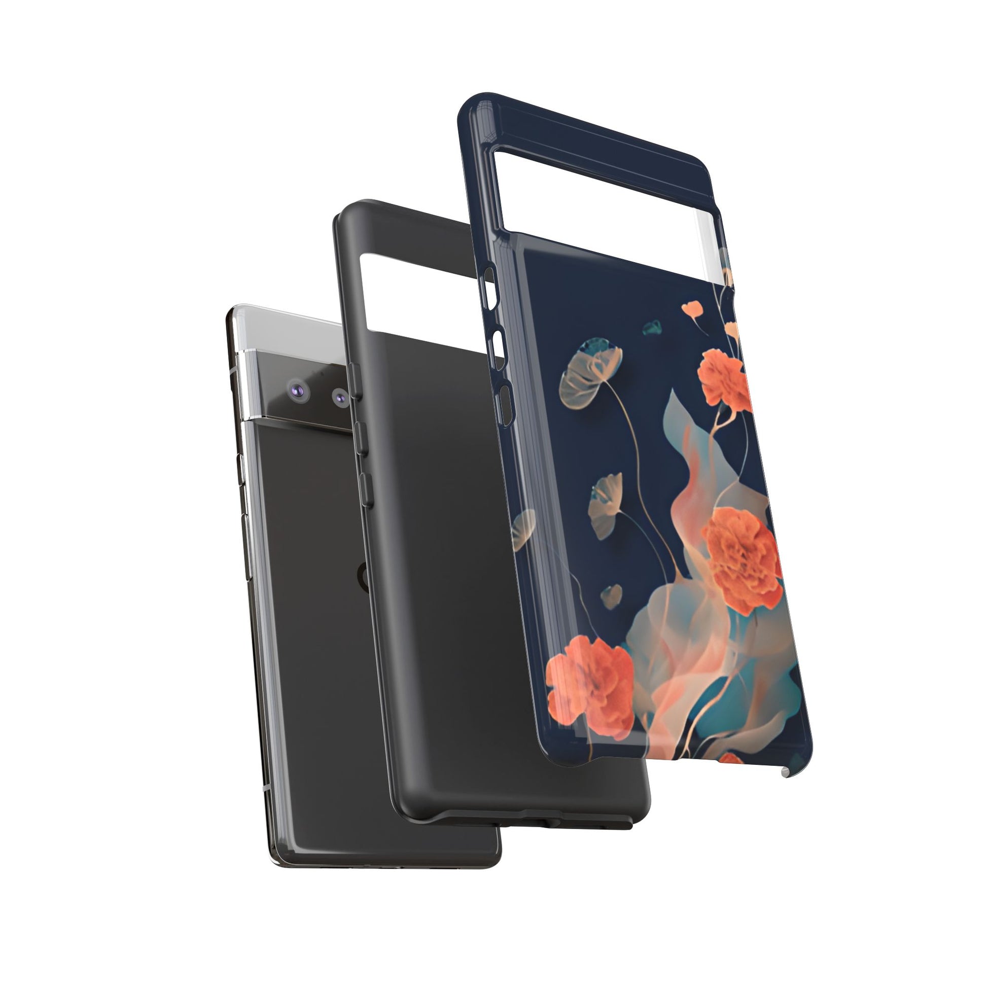 Lotus Reverie - Elegant Artistic Floral Google Pixel 6 Pro Tough Phone Case - Painterly Lotus Blossom Design